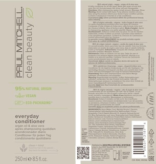 Foto 7 | Acondicionador Paul Mitchell Clean Beauty Everyday 250 Ml - Venta Internacional.