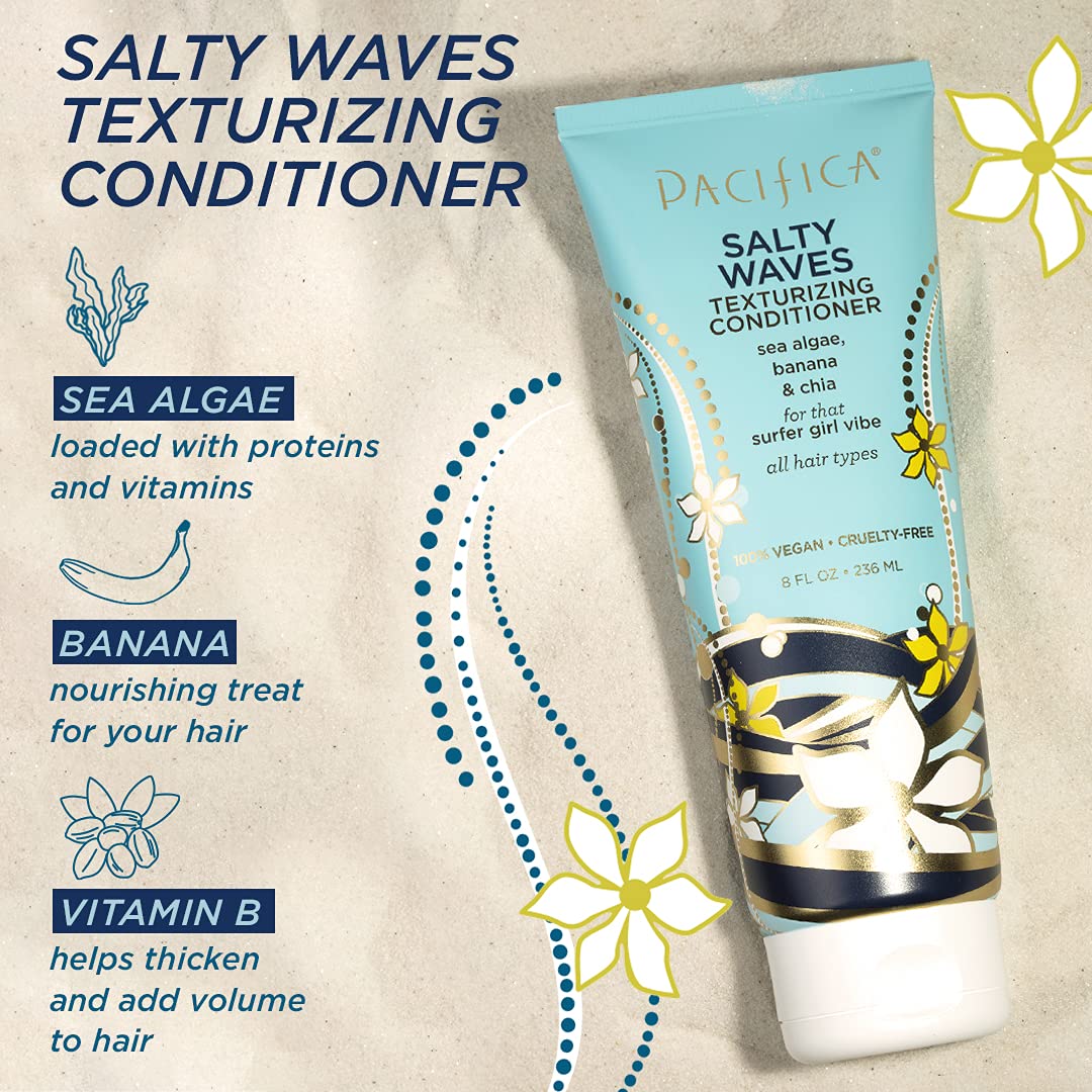 Foto 3 pulgar | Acondicionador Pacifica Beauty Salty Waves Texturizante 240 Ml - Venta Internacional.