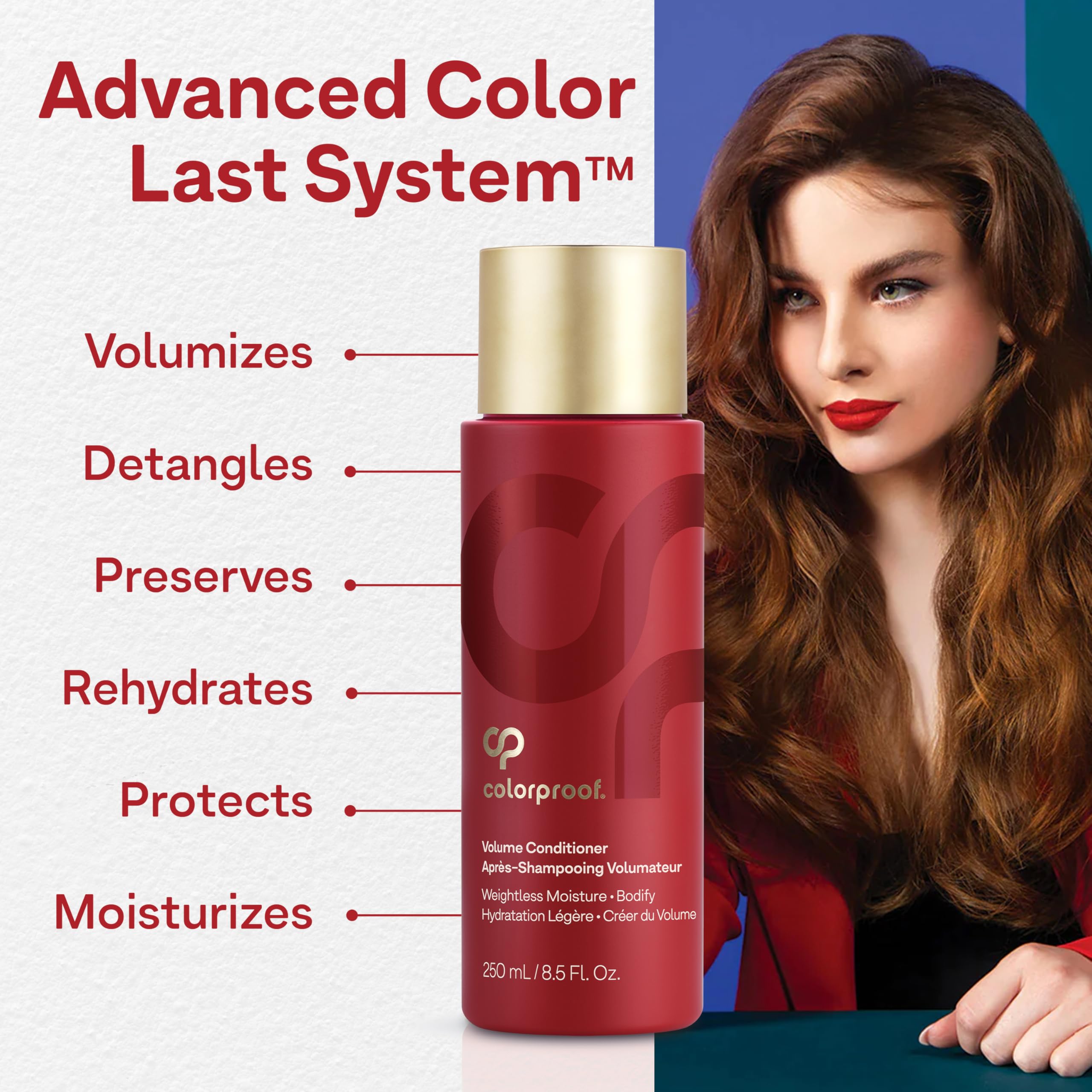 Foto 5 | Acondicionador Colorproof Volume 250 Ml Sin Sulfatos Para Mujeres - Venta Internacional.