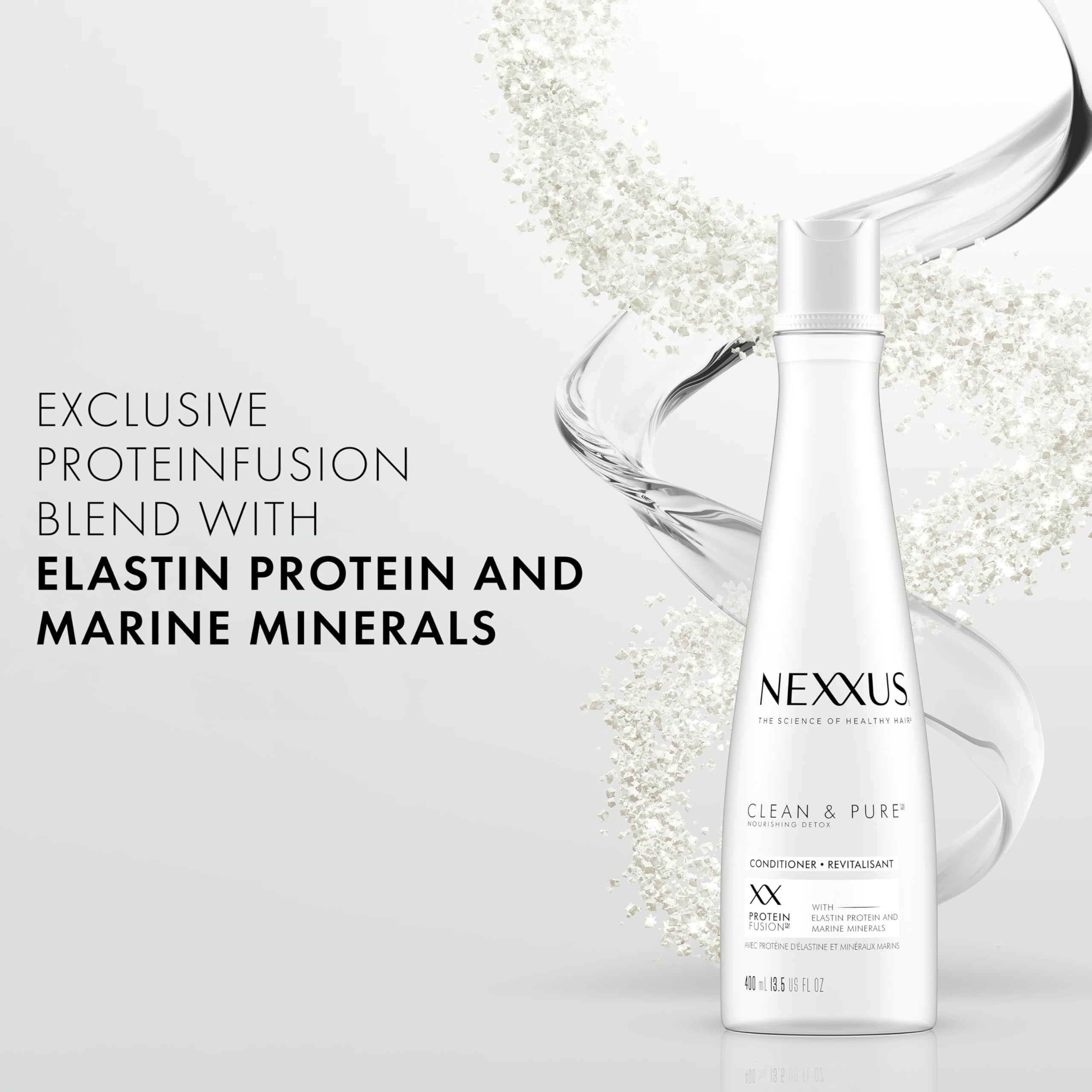 Foto 3 | Acondicionador Nexxus Clean And Pure Con Proteinfusion 400 Ml - Venta Internacional.