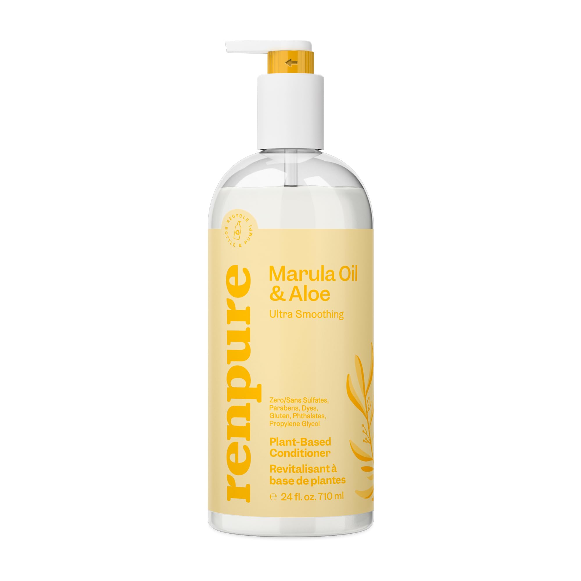 Foto 2 pulgar | Acondicionador Renpure, Aceite De Marula Y Aloe A Base De Plantas, 700 Ml - Venta Internacional.