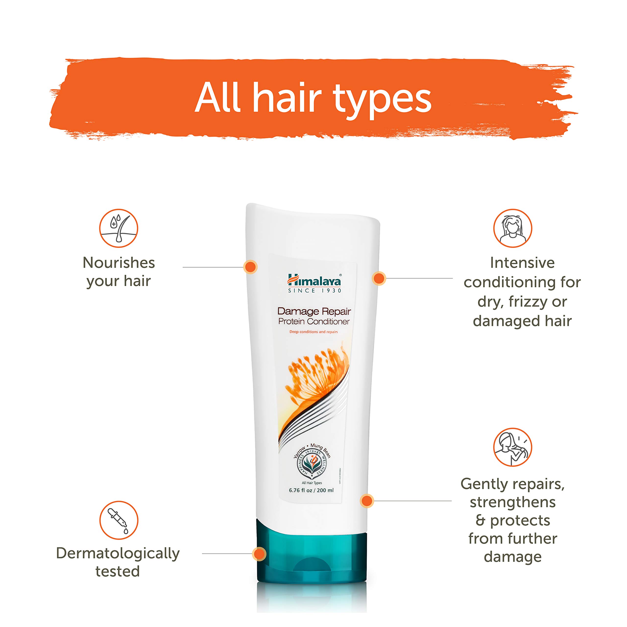 Foto 7 pulgar | Acondicionador Himalaya Damage Repair Protein 200 Ml - Venta Internacional.