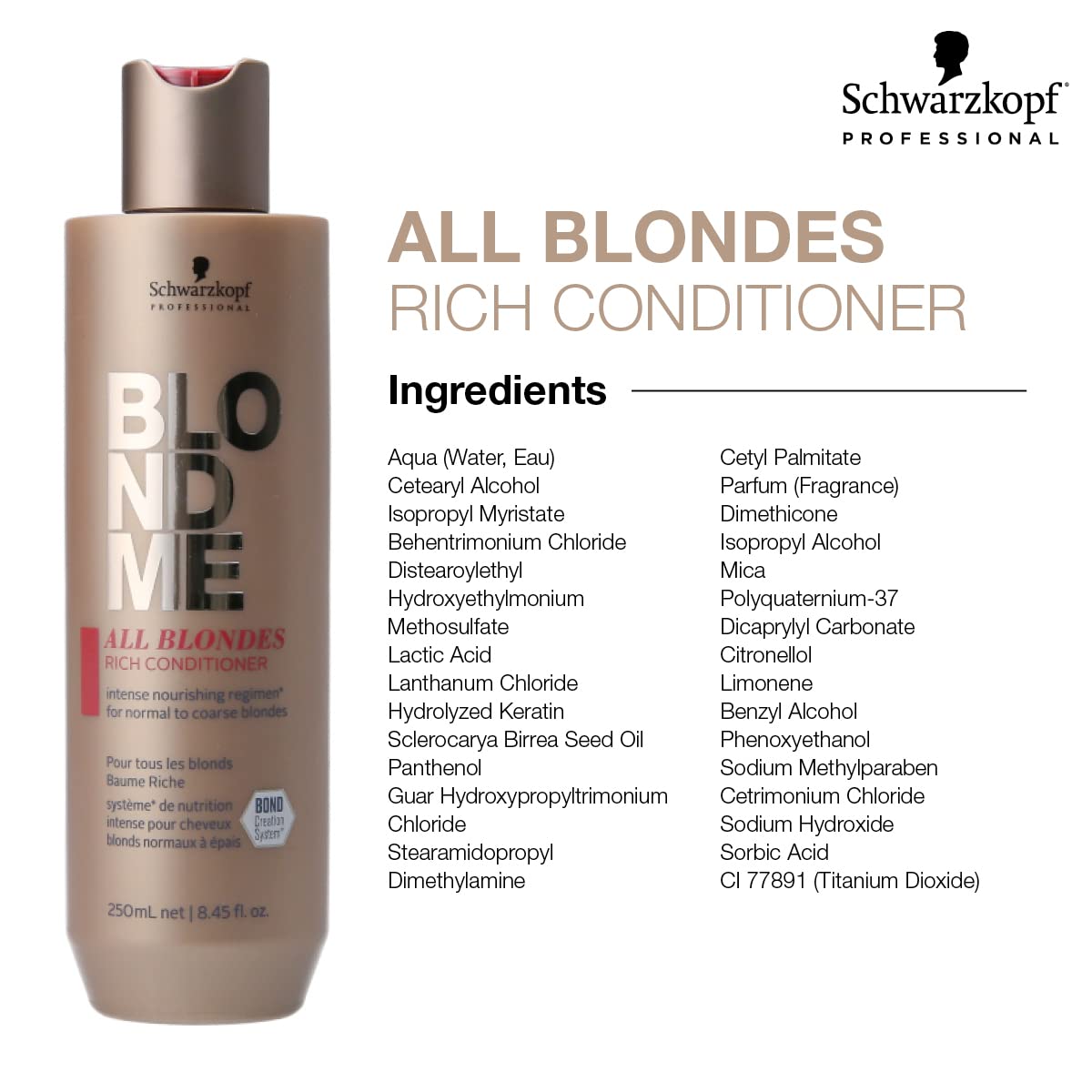 Foto 5 pulgar | Acondicionador Blondme All Blondes Rich 250 Ml - Venta Internacional.