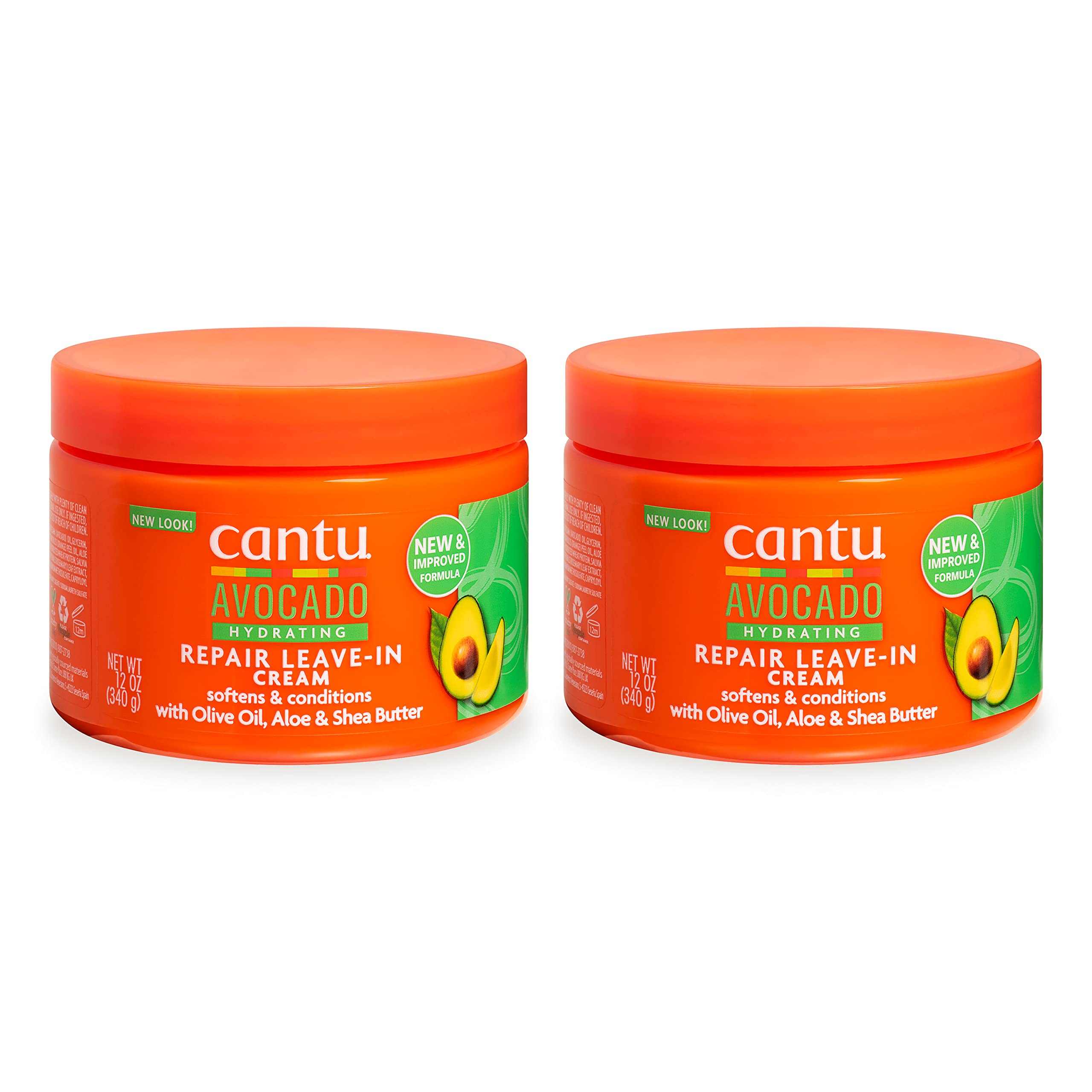 Crema Acondicionadora Cantu Avocado Hidratante 360 Ml (paquete De 2) - Venta Internacional.