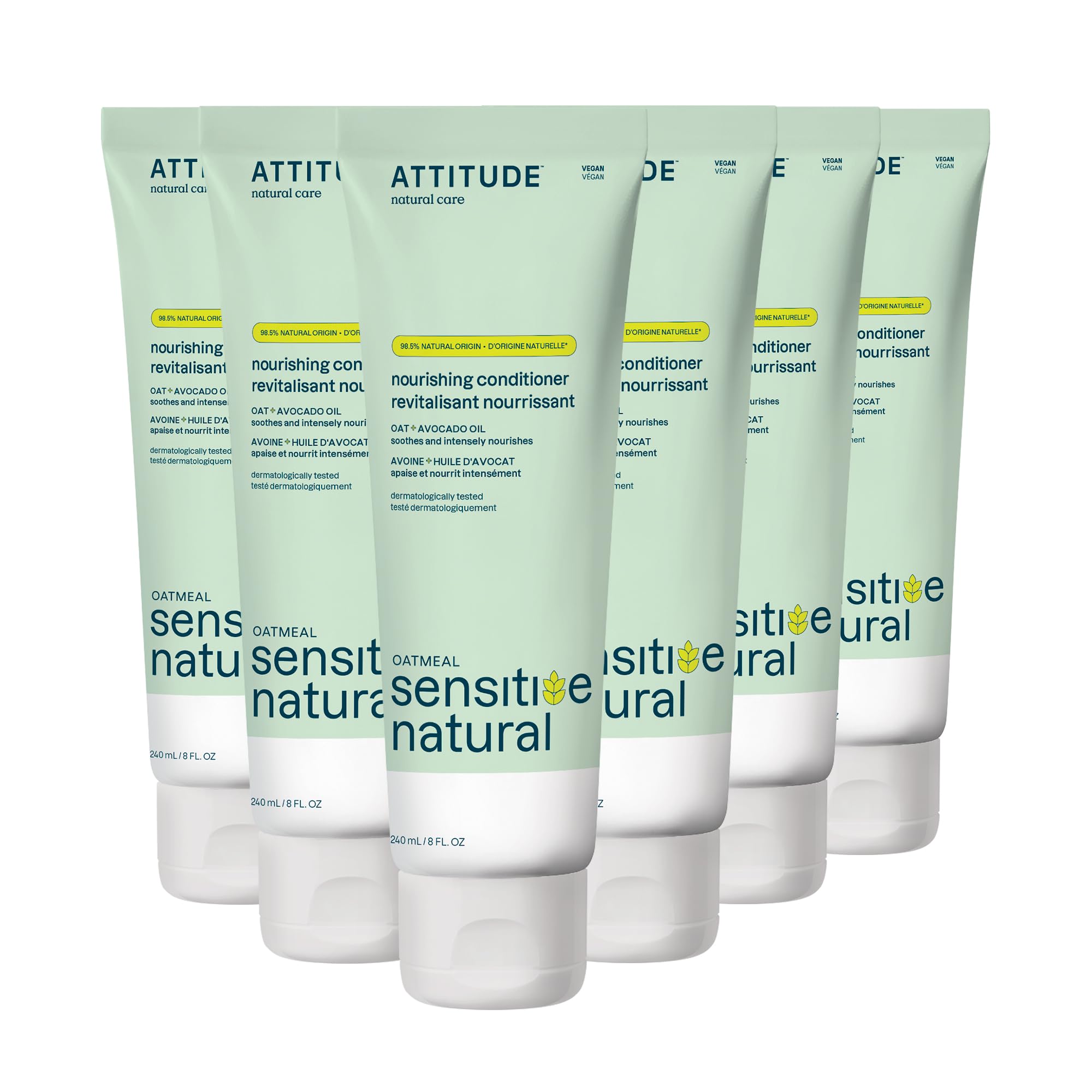 Foto 1 | Acondicionador Para Cabello Attitude Para Cuero Cabelludo Seco Y Sensible 240 Ml X6 - Venta Internacional.