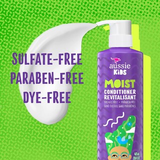 Foto 3 | Acondicionador Aussie Kids Moist Free Sulfate 480ml (x4) - Venta Internacional.