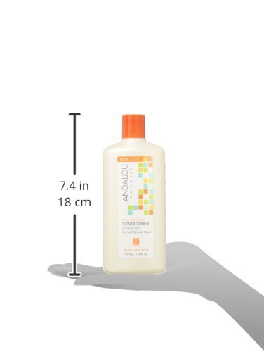 Foto 4 pulgar | Acondicionador Andalou Naturals Aceite De Argán Rico En Humedad 340 Ml - Venta Internacional.