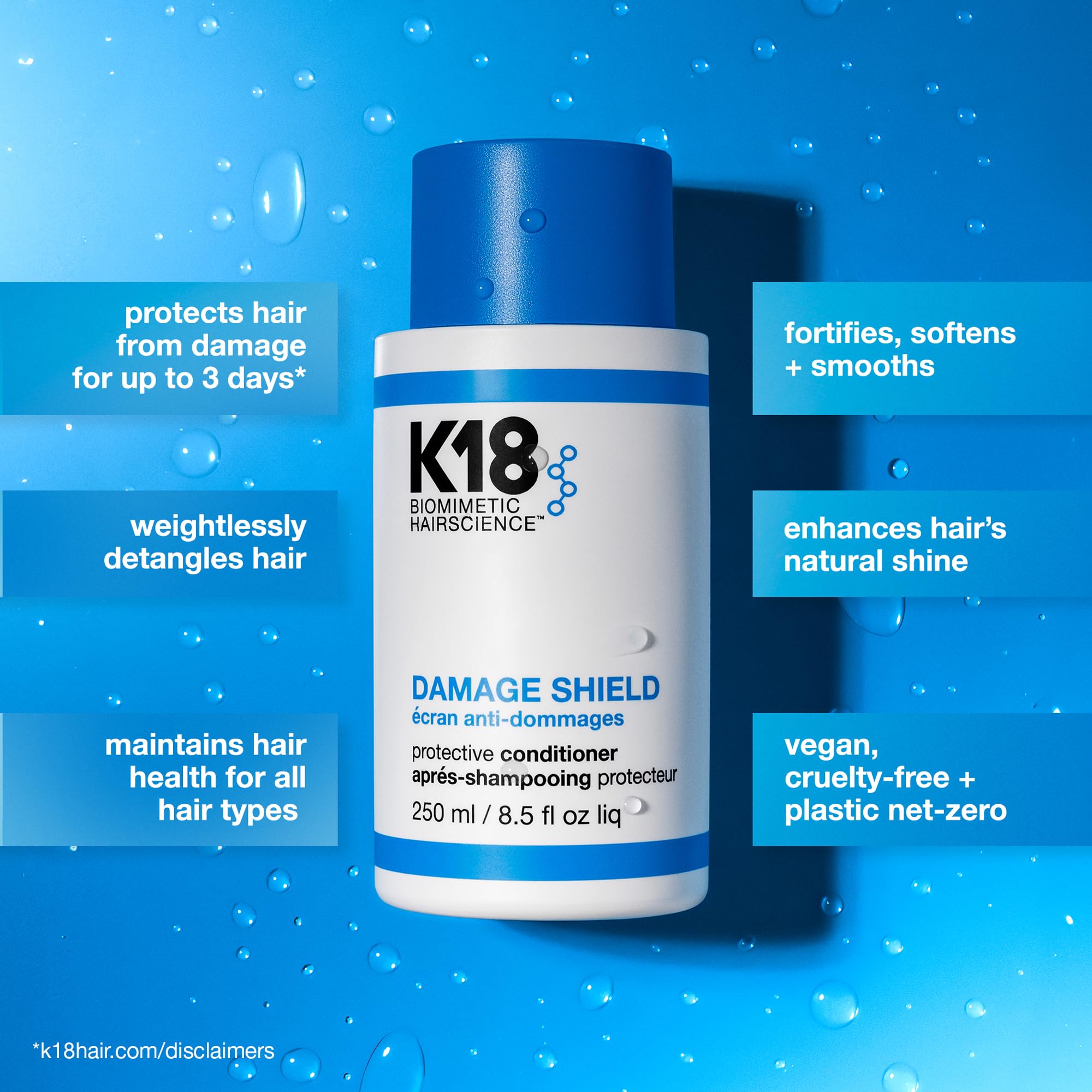 Foto 3 pulgar | Acondicionador K18 Damage Shield Protective 250 Ml - Venta Internacional.