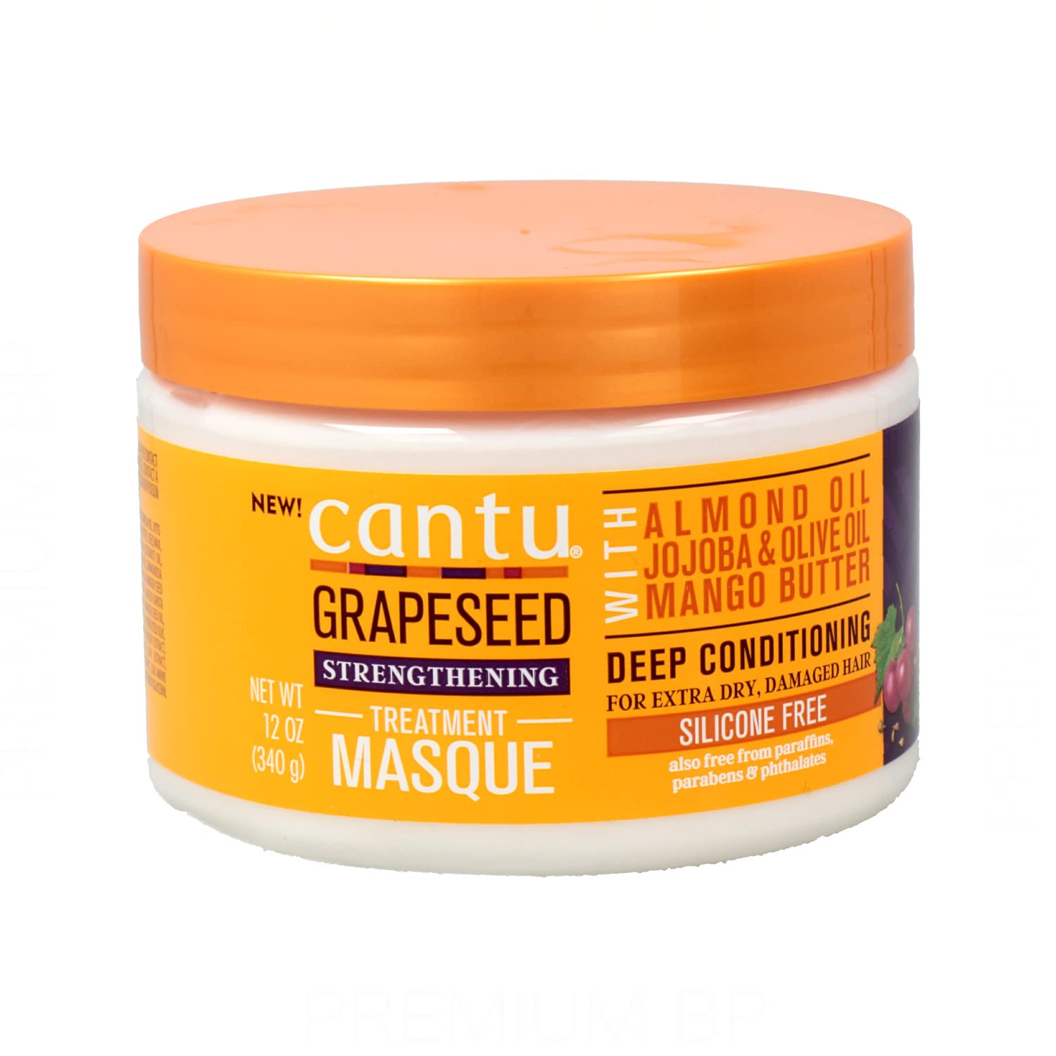 Foto 2 pulgar | Mascarilla De Tratamiento Cantu Grapeseed 355ml - Venta Internacional.