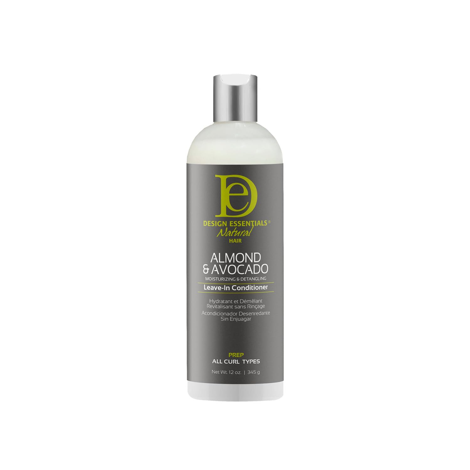 Acondicionador Sin Enjuague Design Essentials De Almendra Y Aguacate, 350 Ml - Venta Internacional.