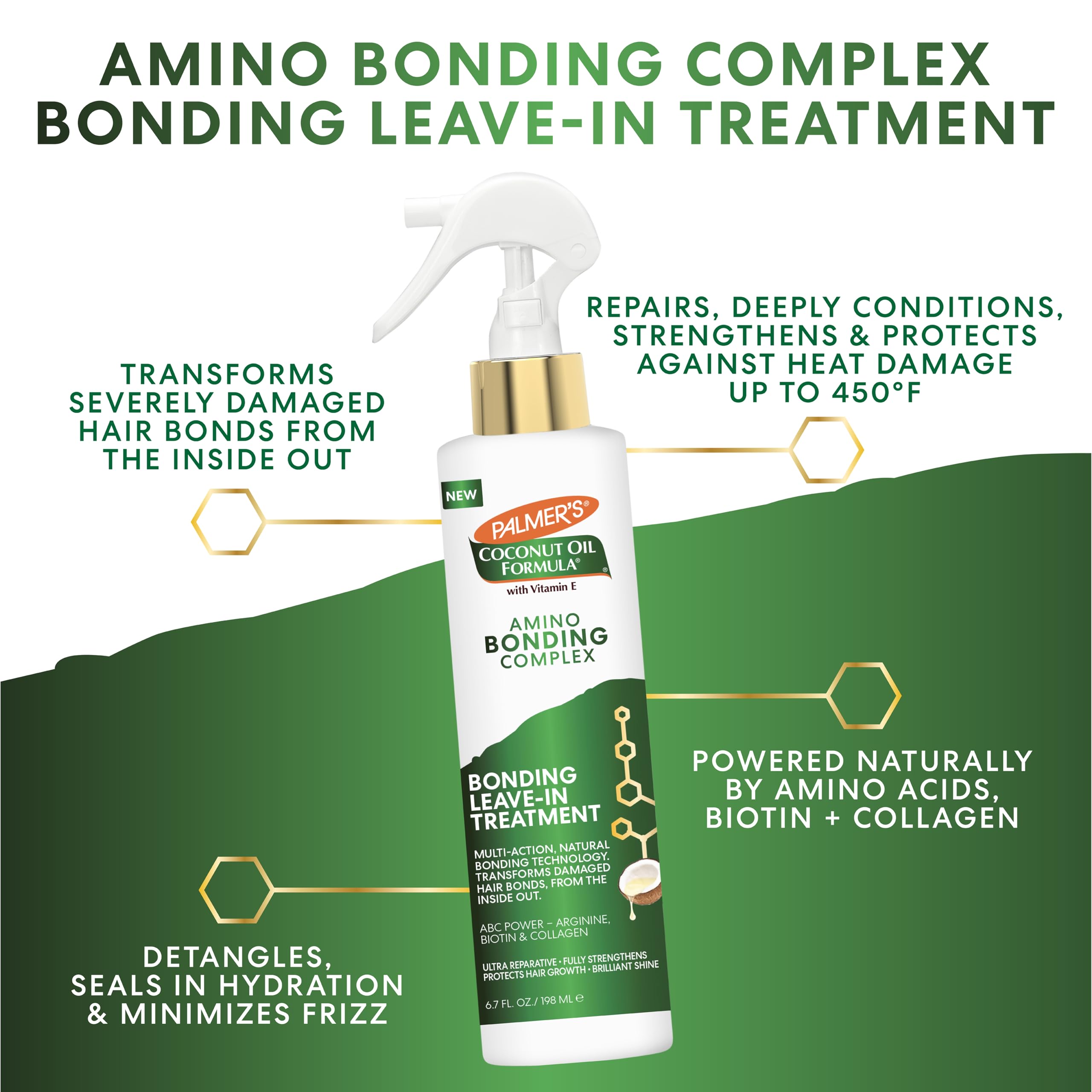 Foto 3 pulgar | Tratamiento Capilar Palmer's Amino Bonding Complex 200 Ml - Venta Internacional.