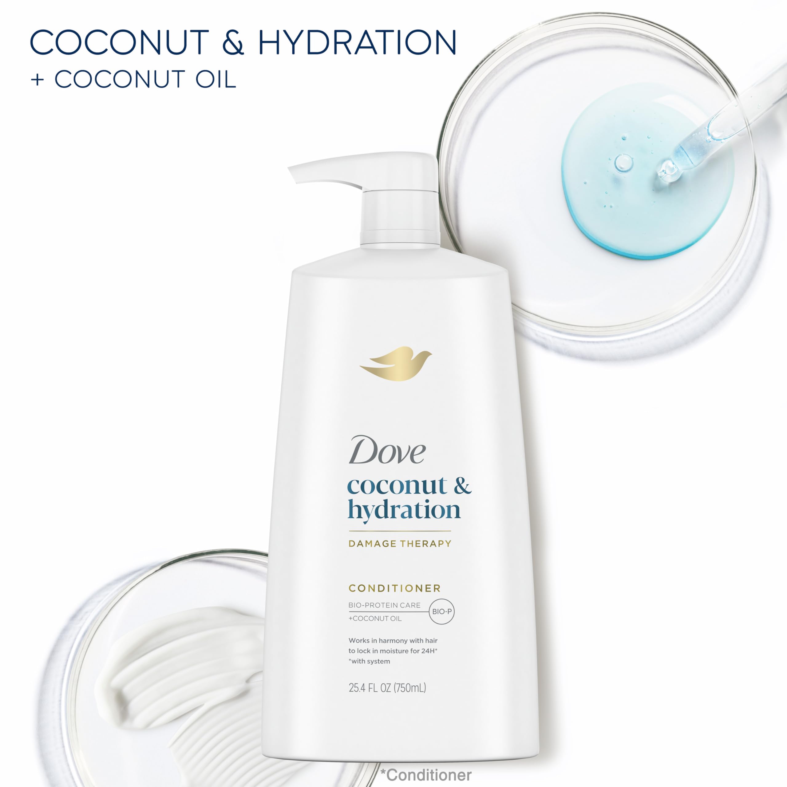 Foto 4 | Acondicionador Dove Ultra Care Coconut & Hydration 750 Ml - Venta Internacional.