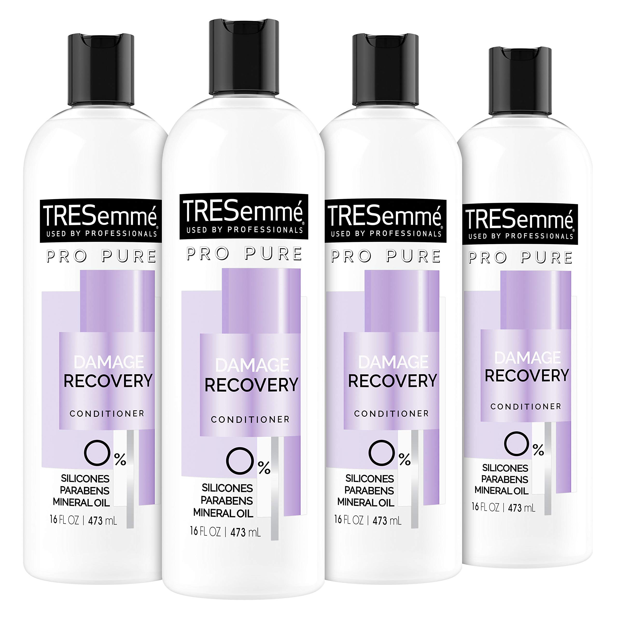 Acondicionador Tresemmé Damage Recovery Para Cabello Dañado 480 Ml X4 - Venta Internacional.