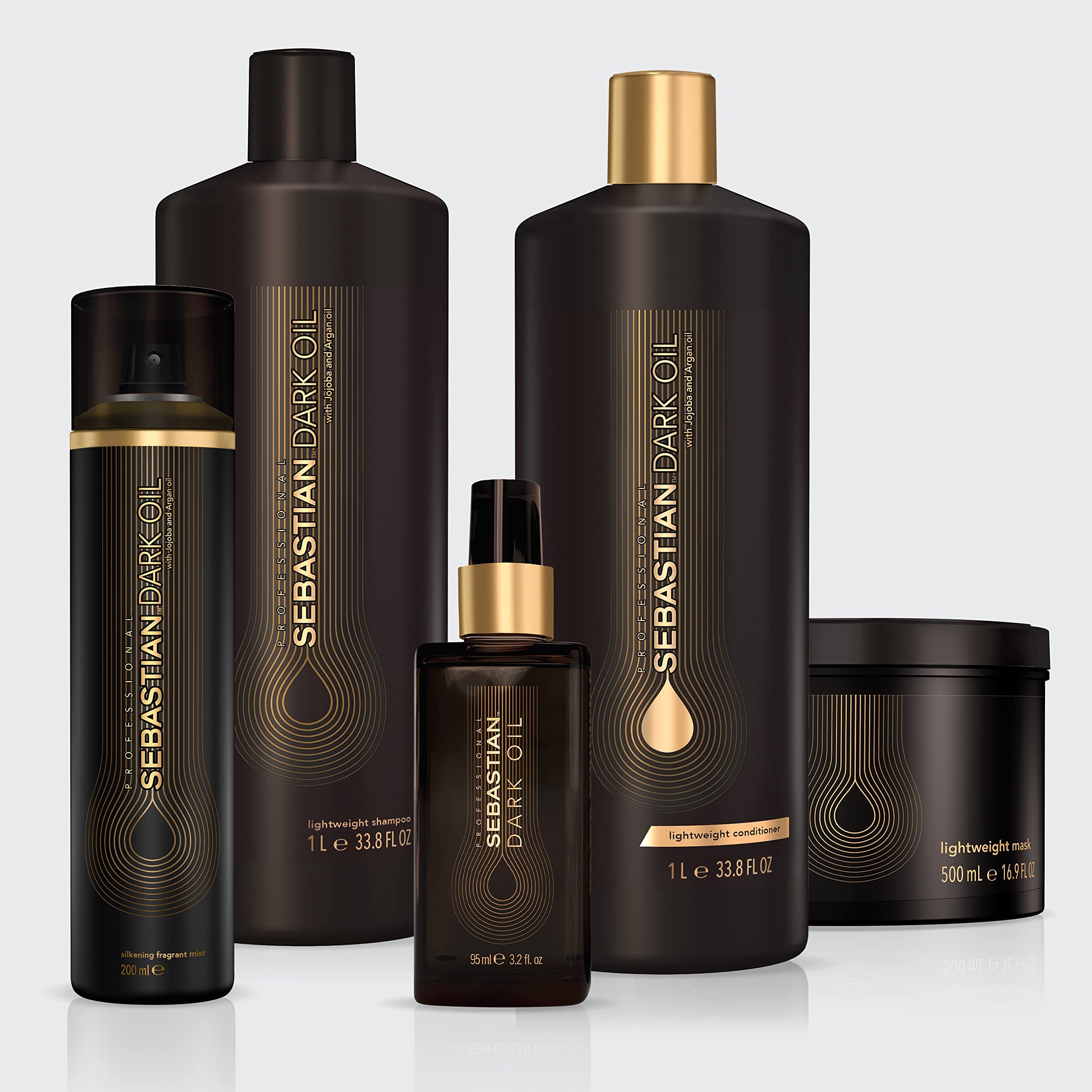 Foto 5 | Acondicionador Sebastian Dark Oil Lightweight, 1 Litro, Con Jojoba Y Argán - Venta Internacional.