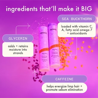 Foto 4 | Acondicionador Amika Big Hit Voluminizador 1000 Ml - Venta Internacional.