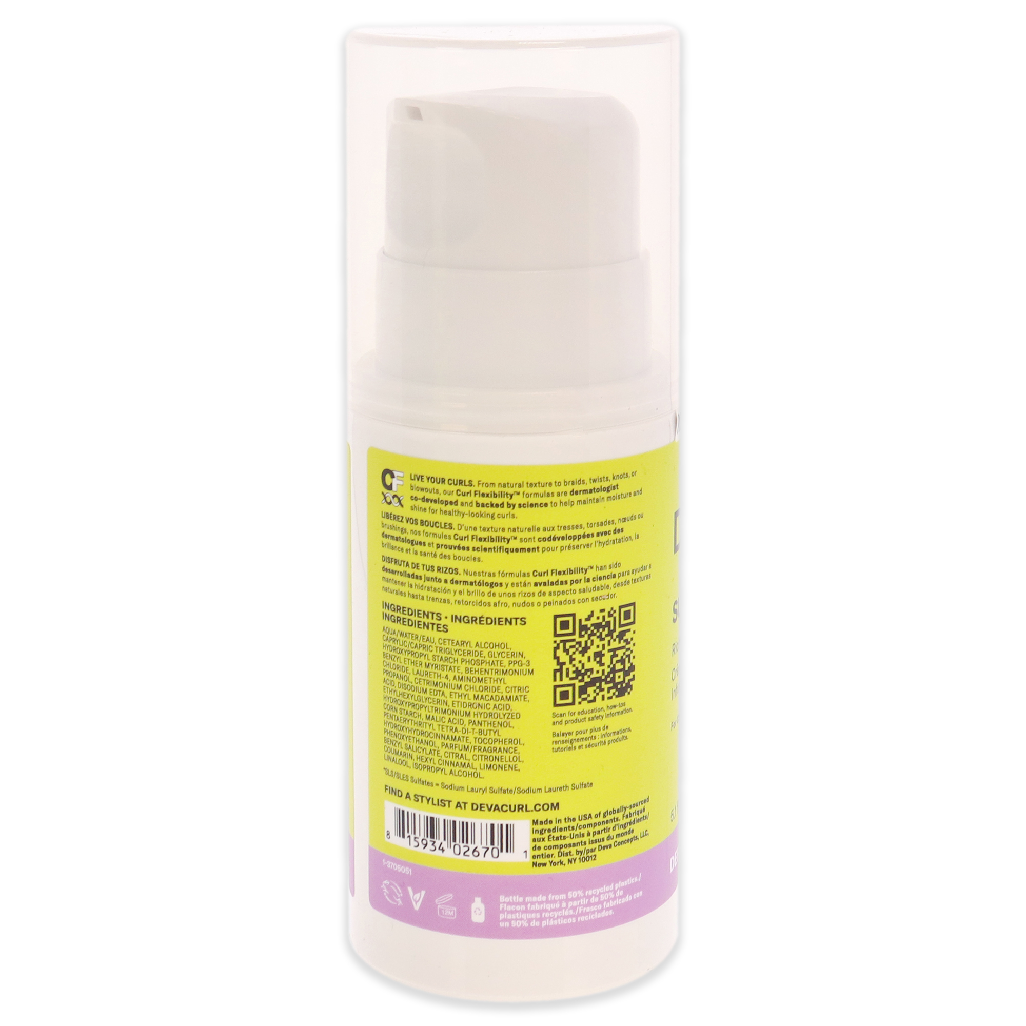 Foto 4 pulgar | Súper Crema Devacurl 150 Ml - Venta Internacional.