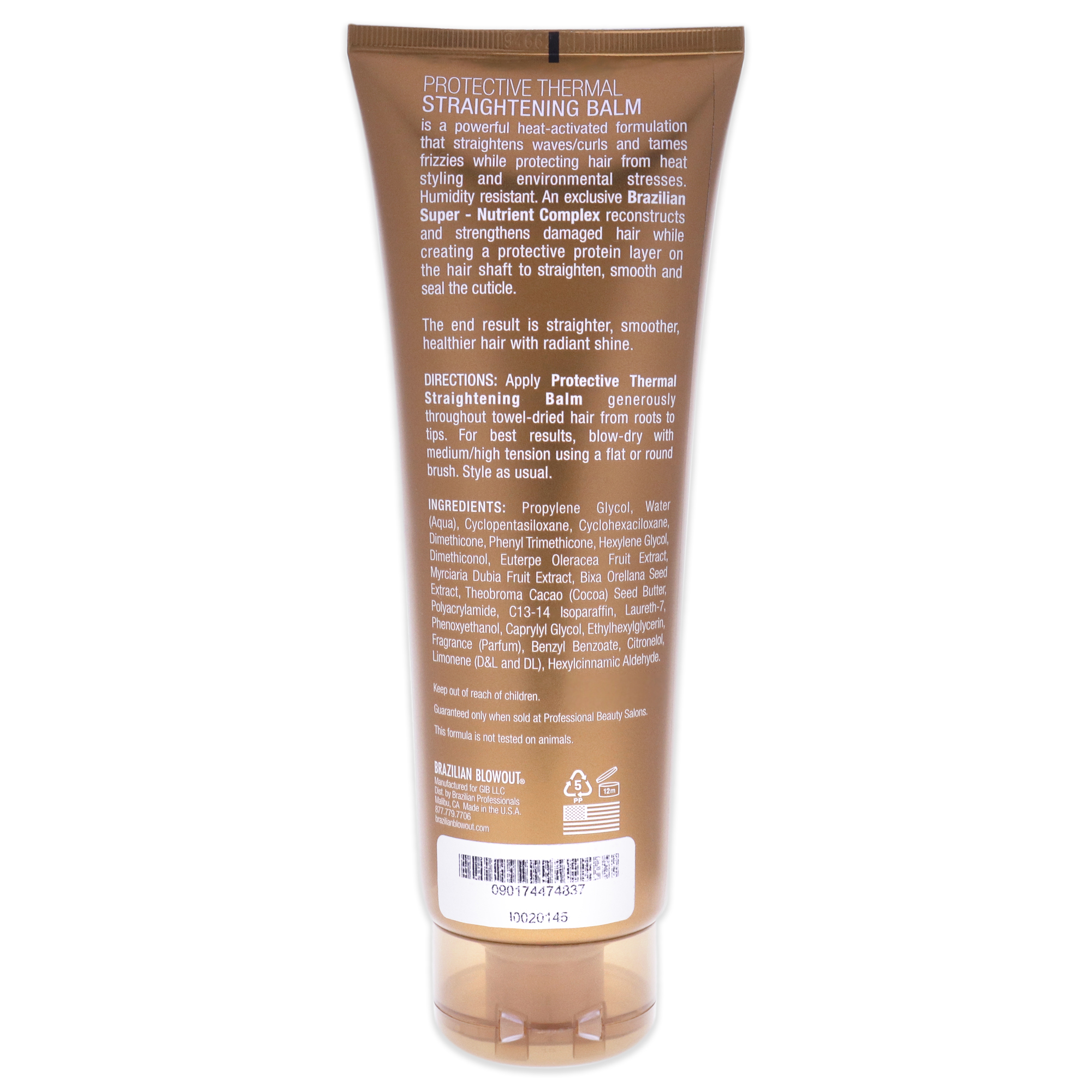 Foto 4 pulgar | Bálsamo Alisador Brazilian Blowout Acai Thermal Protecting - Venta Internacional.