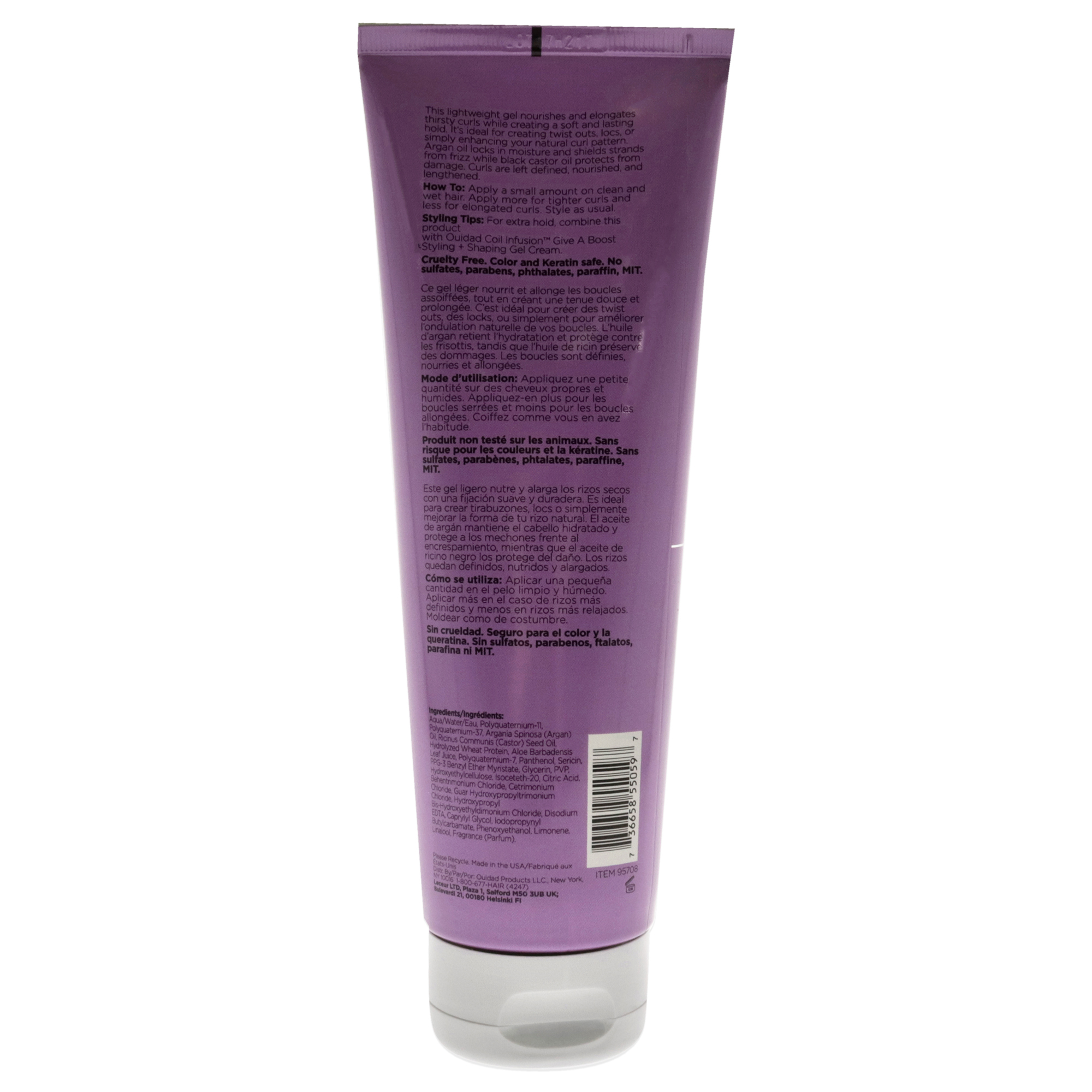 Foto 3 pulgar | Coil Infusion Good Shape Defining Gel De Ouidad Para Unisex - 8.5 Oz Gel - Venta Internacional.