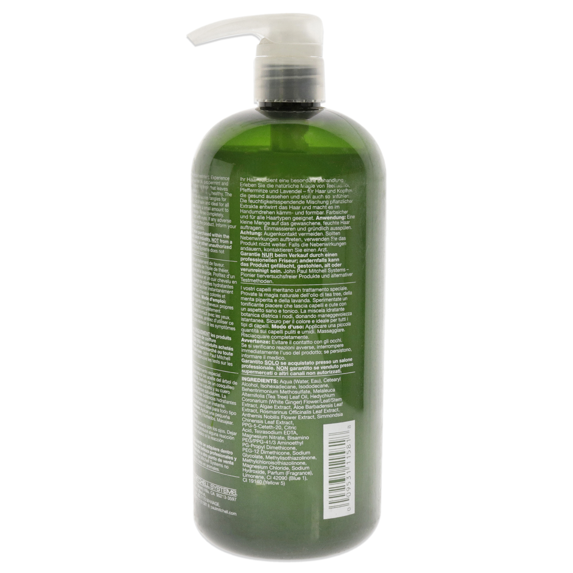 Foto 3 pulgar | Acondicionador Paul Mitchell Tea Tree Special, 1 Litro - Venta Internacional.