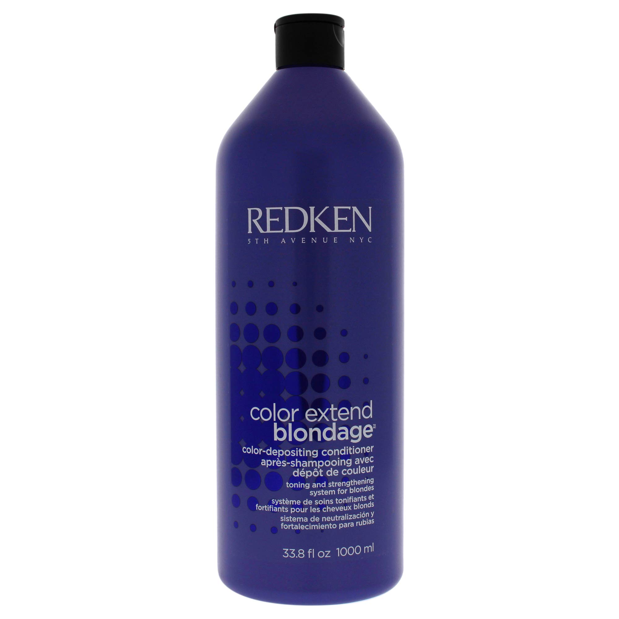 Foto 2 pulgar | Acondicionador Redken Blondage Color Depositing Purple 1l - Venta Internacional.