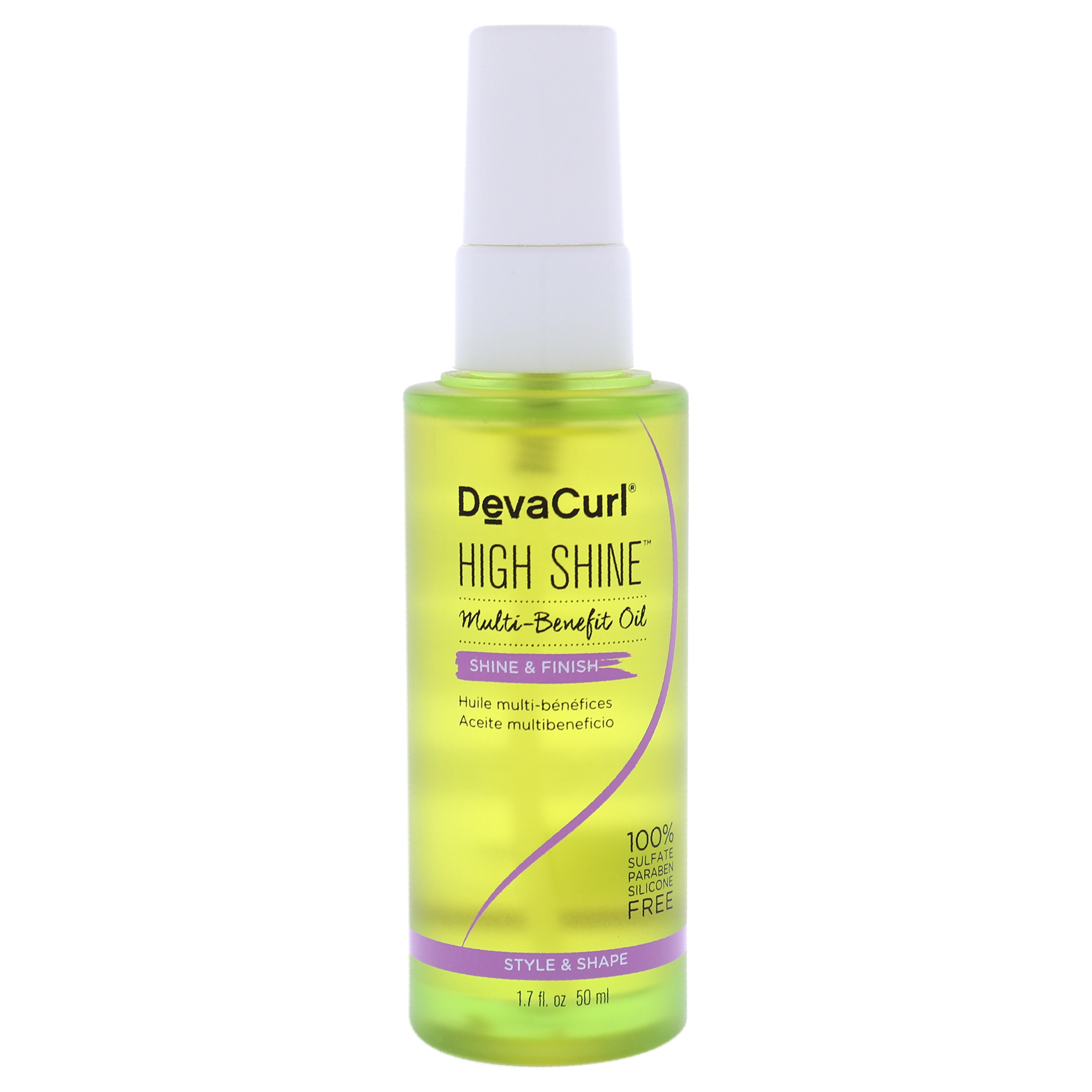 Foto 2 pulgar | Devacurl High Shine Multi Benefit Oil De Devacurl Para Unisex - 1.7 Oz De Aceite - Venta Internacional.