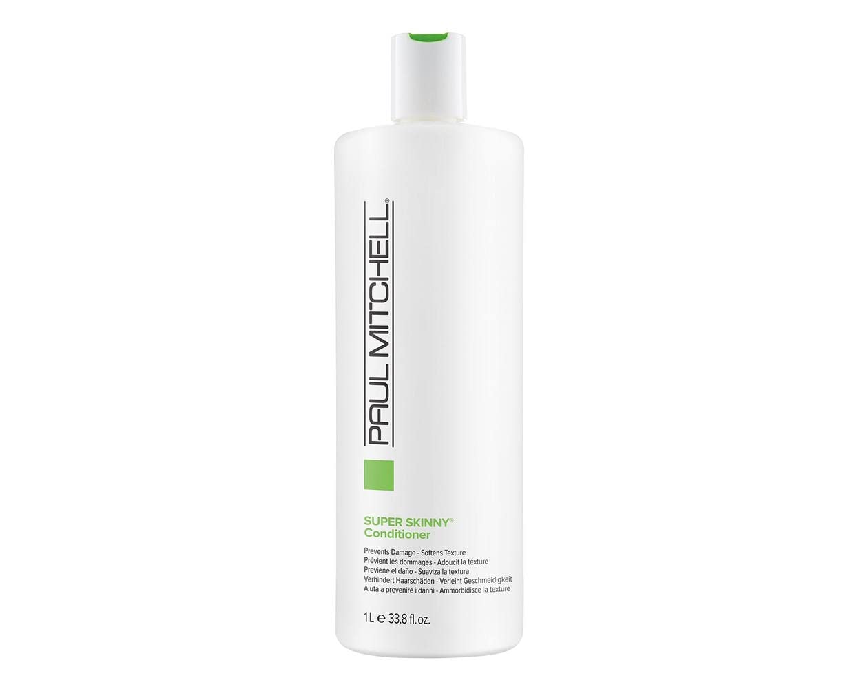 Acondicionador Paul Mitchell Super Skinny Para Cabello Encrespado, 1 Litro - Venta Internacional.