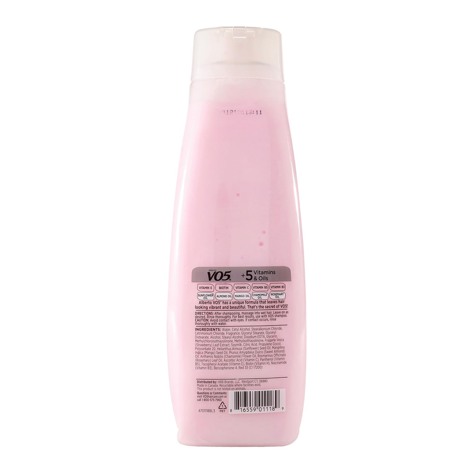 Foto 5 pulgar | Acondicionador Alberto Vo5 Moisture Milks Hidratantes 450 Ml - Venta Internacional.