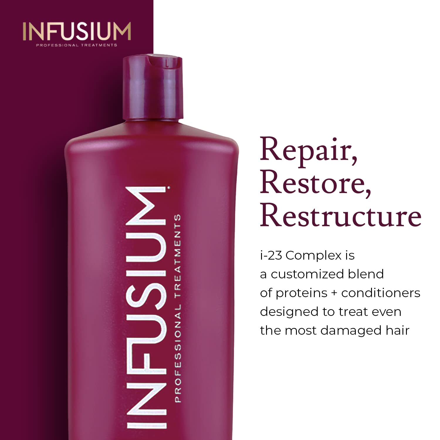 Foto 4 pulgar | Acondicionador Infusium Hidrata Y Repone, 1 Litro, Para Cabello Seco - Venta Internacional.