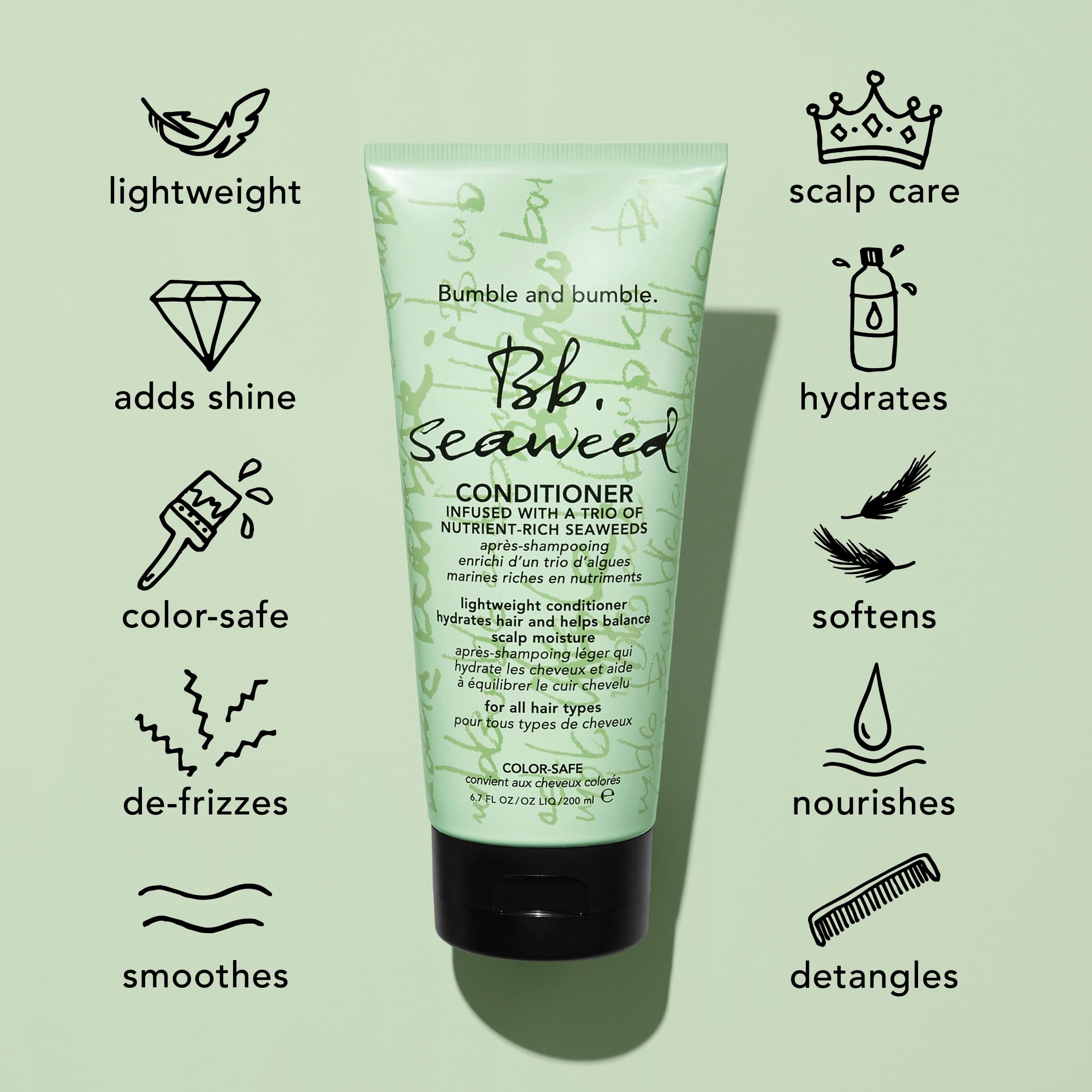 Foto 5 pulgar | Acondicionador Hidratante De Algas Marinas Bumble And Bumble, 60 Ml, Para Viajes - Venta Internacional.