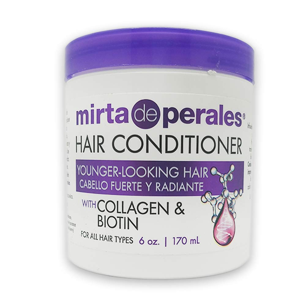 Foto 2 pulgar | Acondicionador Para El Cabello Mirta De Perales Con Colágeno Y Biotina 180 Ml - Venta Internacional.