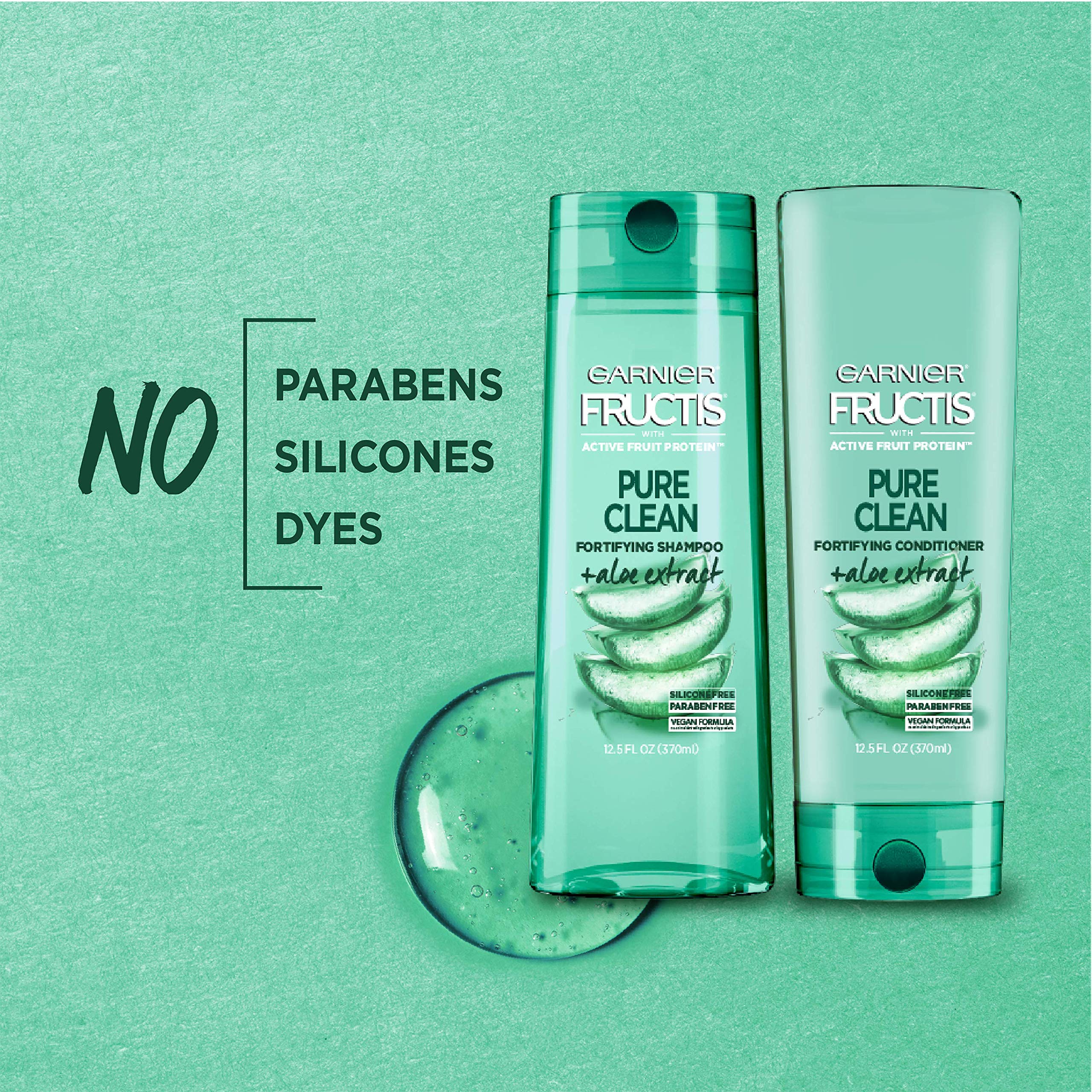 Foto 5 pulgar | Acondicionador Garnier Fructis Pure Clean 350 Ml Para Cabello Normal - Venta Internacional.