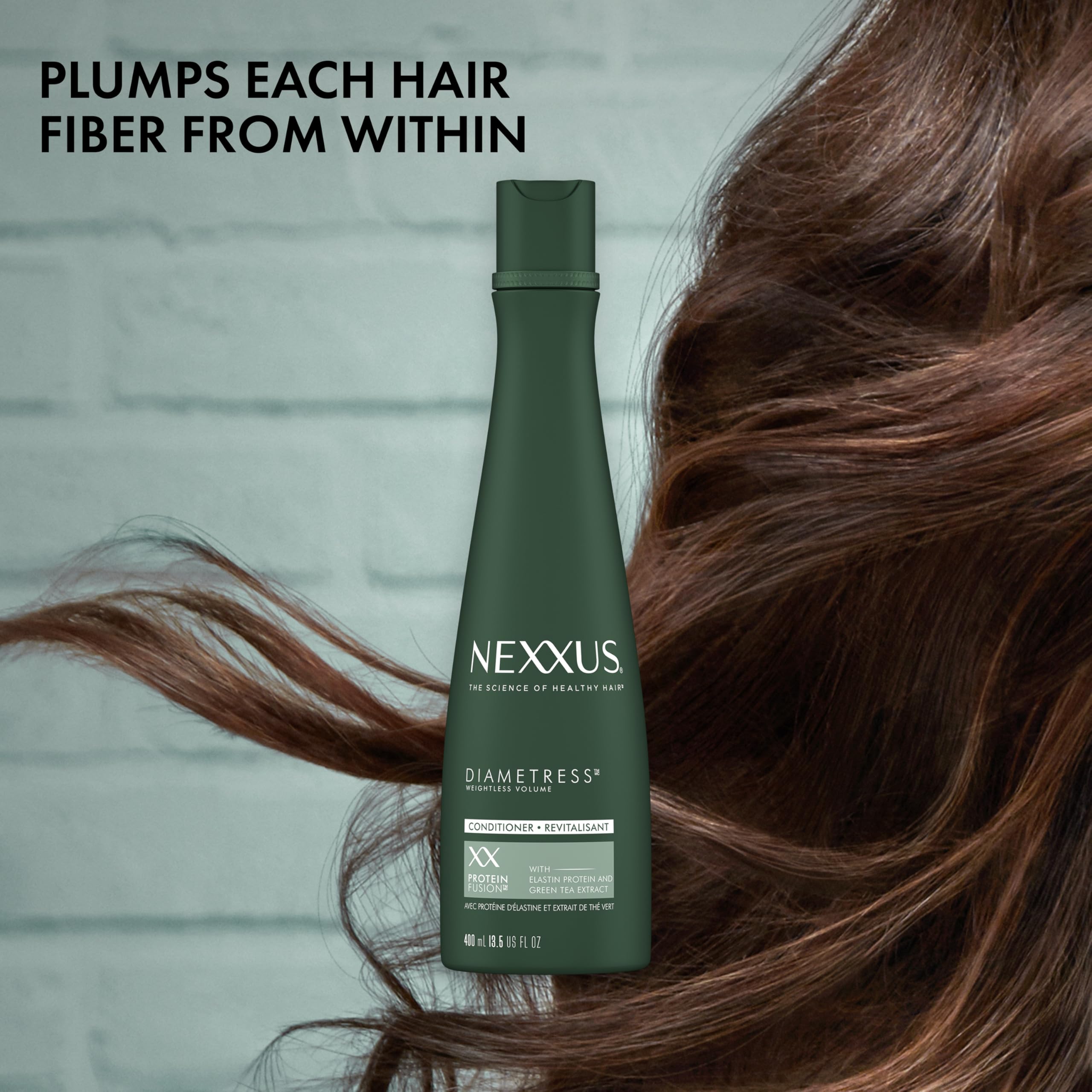 Foto 5 pulgar | Acondicionador Nexxus Diemetress Volume Para Cabello Fino Y Plano - Venta Internacional.