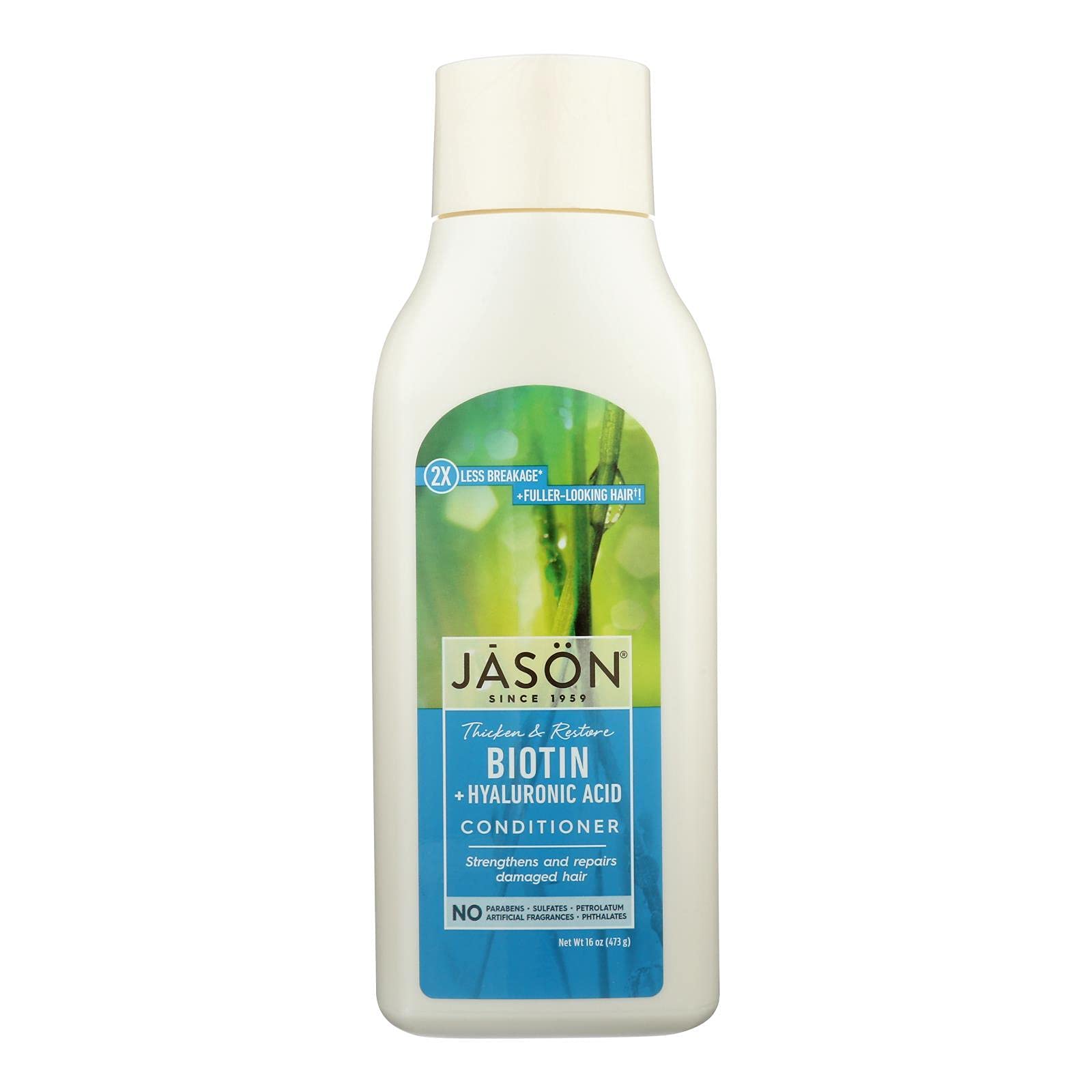 Foto 2 pulgar | Acondicionador Jason Natural Cosmetics Con Biotina Restauradora, 480 Ml - Venta Internacional.