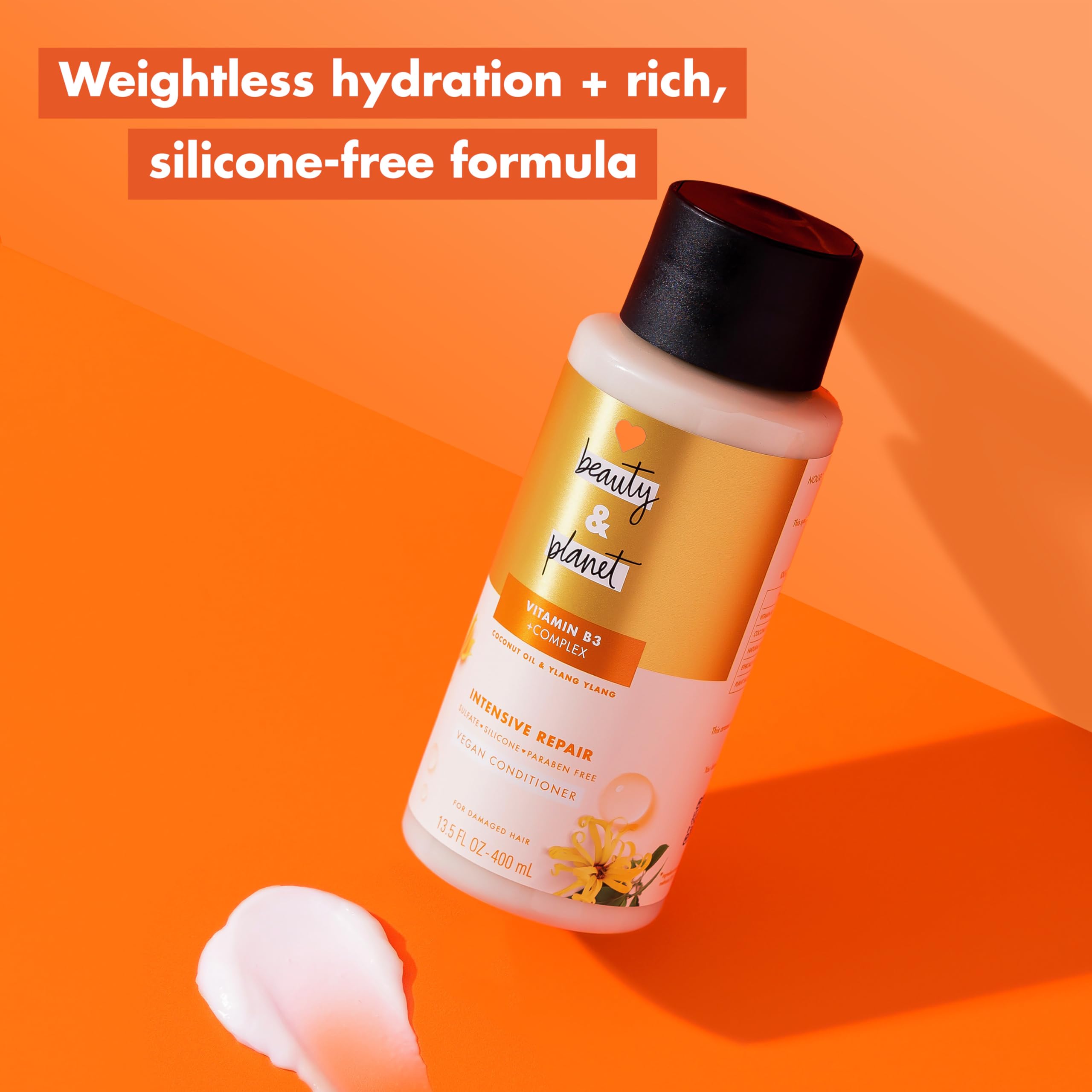 Foto 3 pulgar | Acondicionador Love Beauty And Planet Intensive Repair 400 Ml - Venta Internacional.