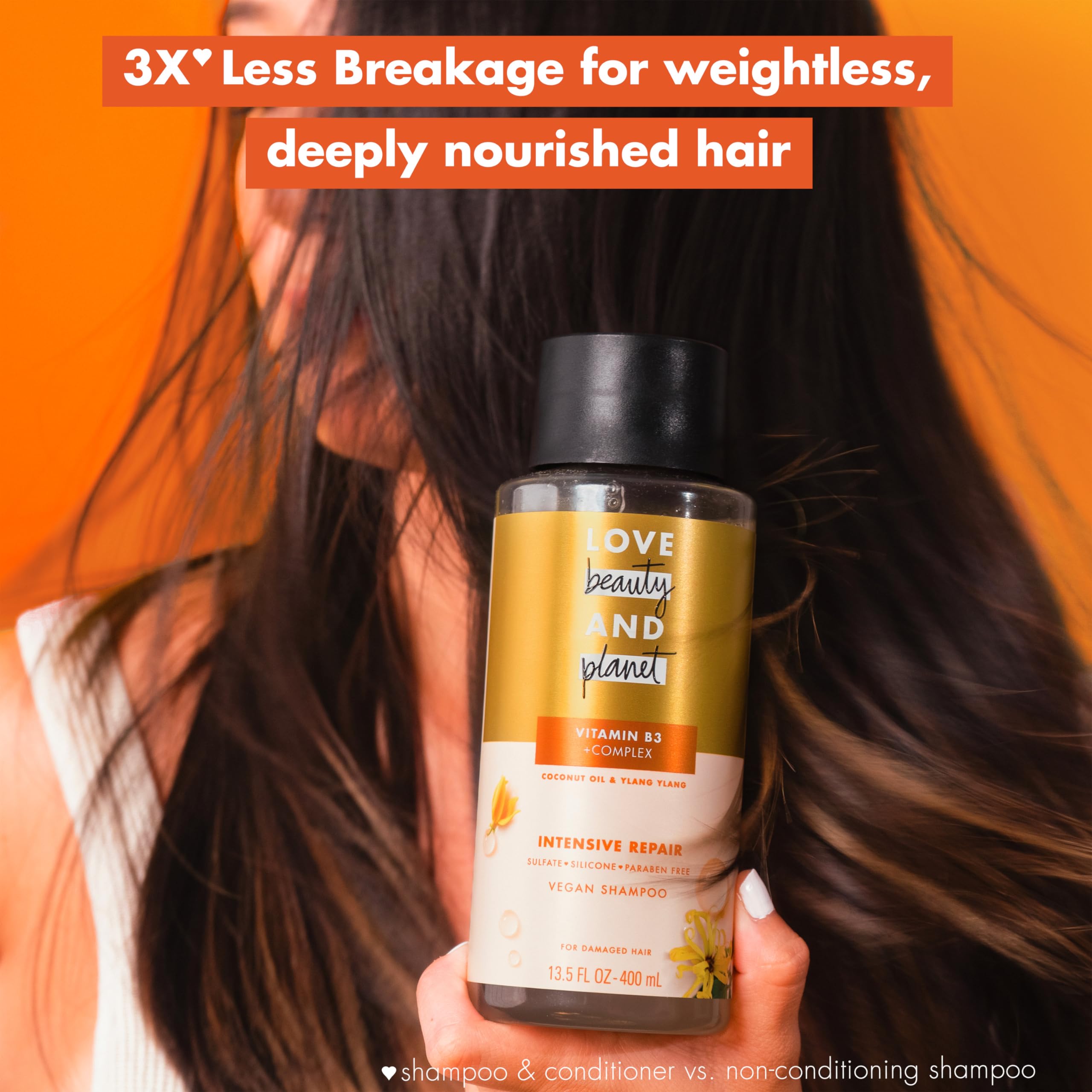 Foto 5 pulgar | Acondicionador Love Beauty And Planet Intensive Repair 400 Ml - Venta Internacional.