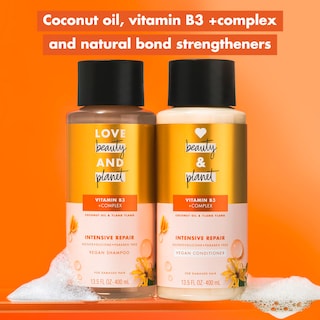 Foto 7 | Acondicionador Love Beauty And Planet Intensive Repair 400 Ml - Venta Internacional.
