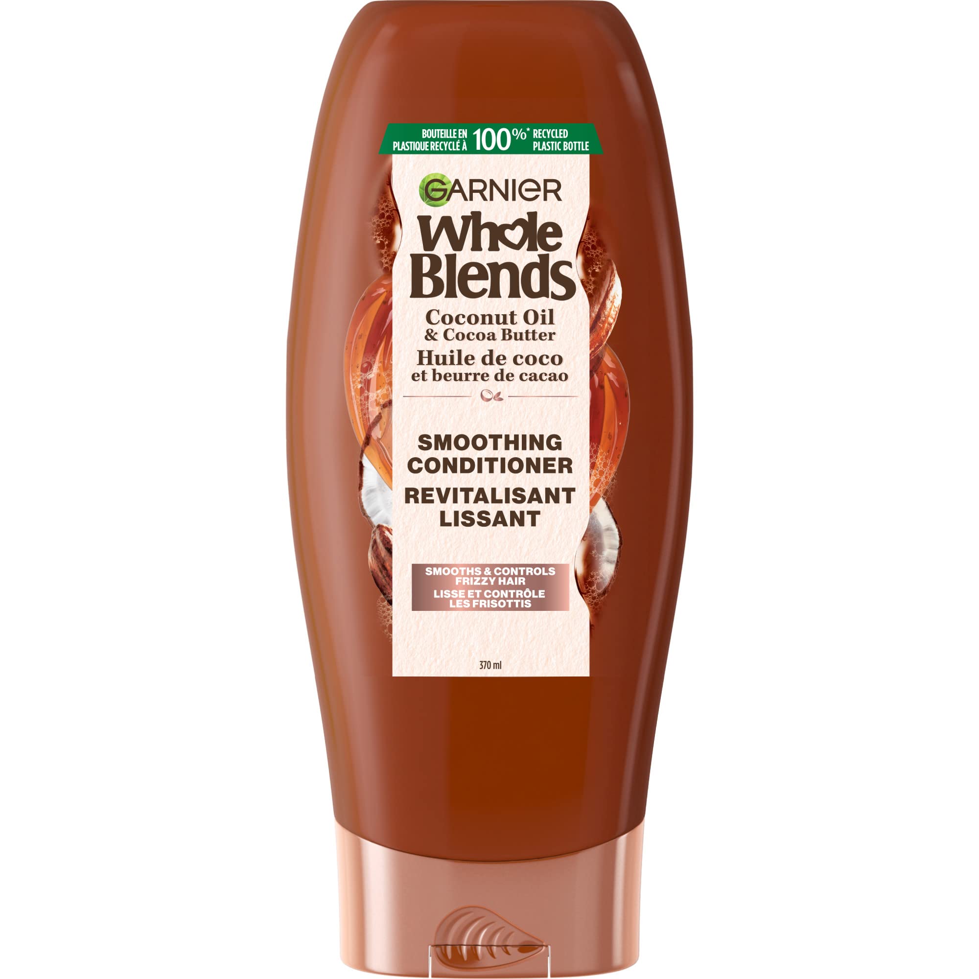 Foto 2 pulgar | Acondicionador Garnier Whole Blends, Aceite De Coco Y Cacao, 370 Ml - Venta Internacional.