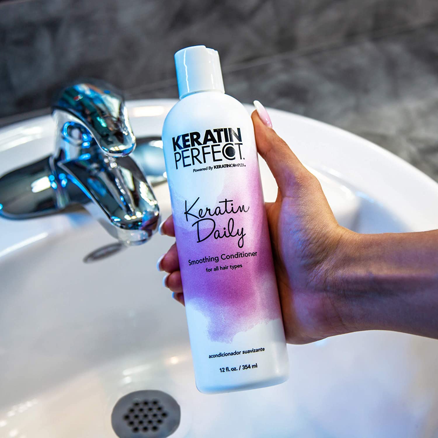 Foto 5 | Acondicionador Keratin Perfect Keratin Daily Smoothing 355 Ml - Venta Internacional.