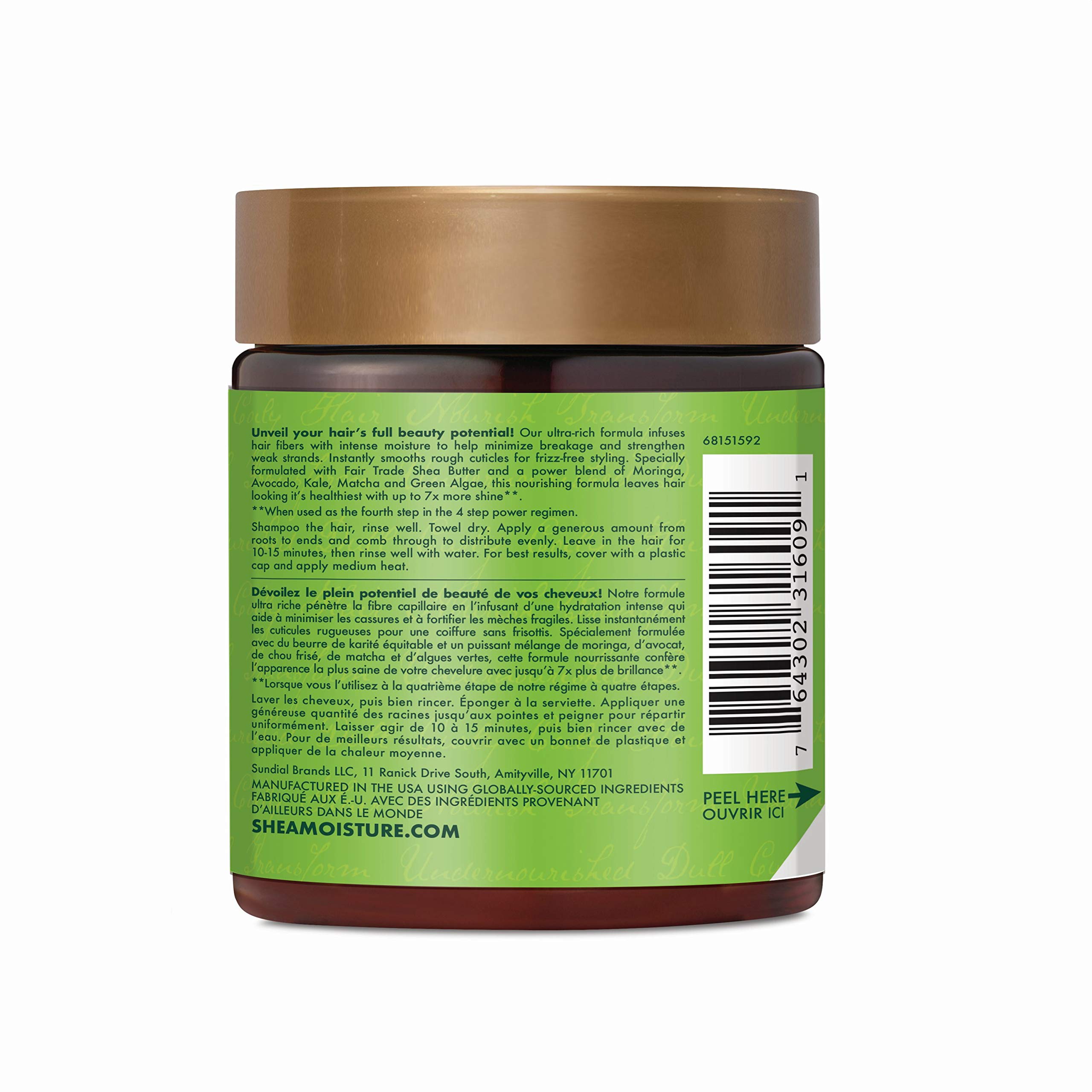 Foto 3 pulgar | Acondicionador Sheamoisture Power Greens Con Moringa Y Aguacate - Venta Internacional.