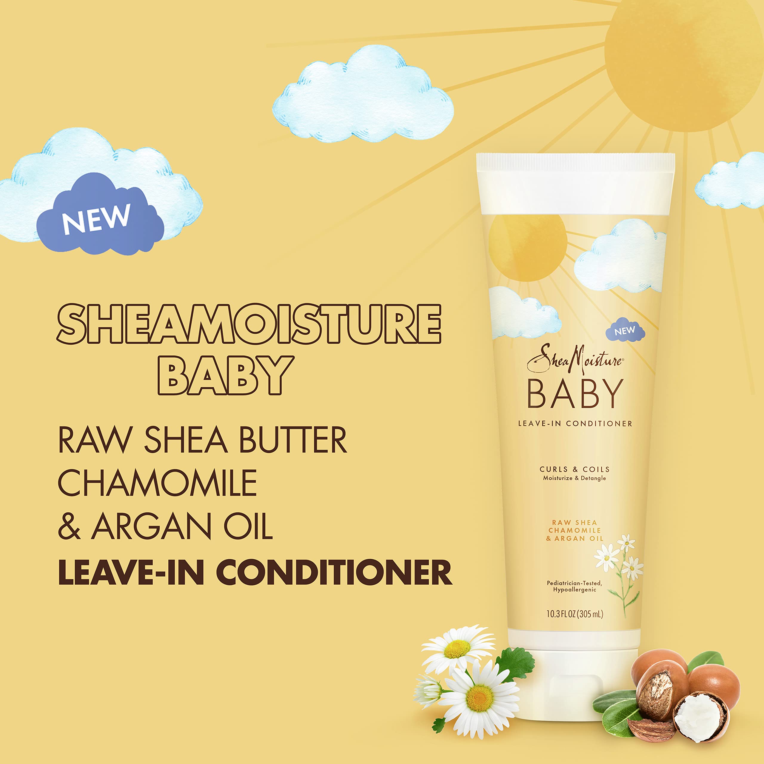 Foto 3 pulgar | Acondicionador Sin Enjuague Sheamoisture Baby Raw Shea 300 Ml - Venta Internacional.