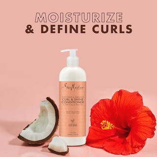 Foto 3 | Acondicionador Sheamoisture Curl & Shine, Coco E Hibisco, 700 Ml - Venta Internacional.