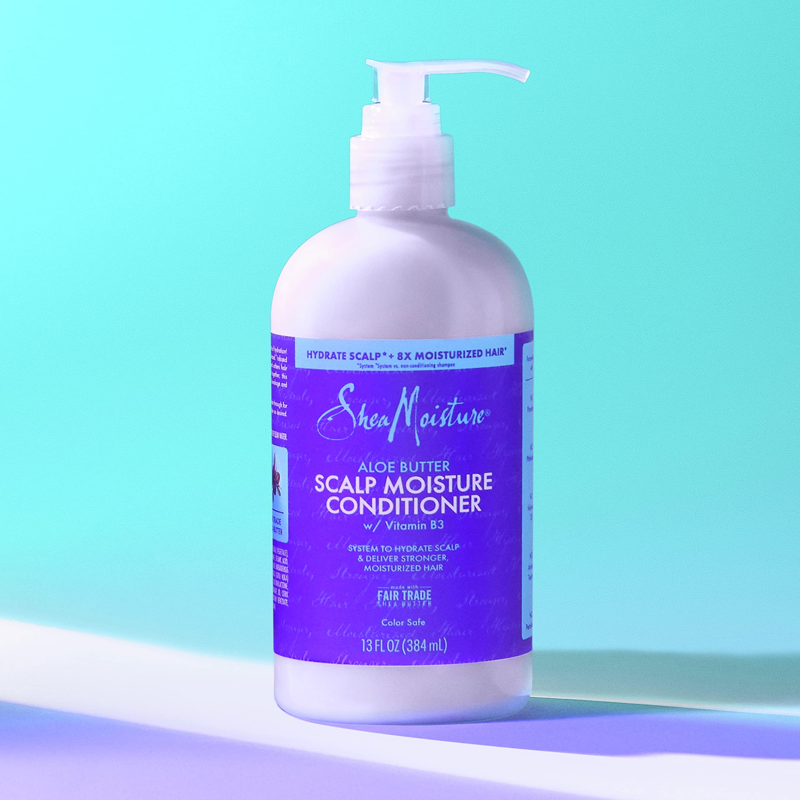 Foto 5 | Acondicionador Sheamoisture Scalp Moisture Manteca De Aloe, 390 Ml - Venta Internacional.