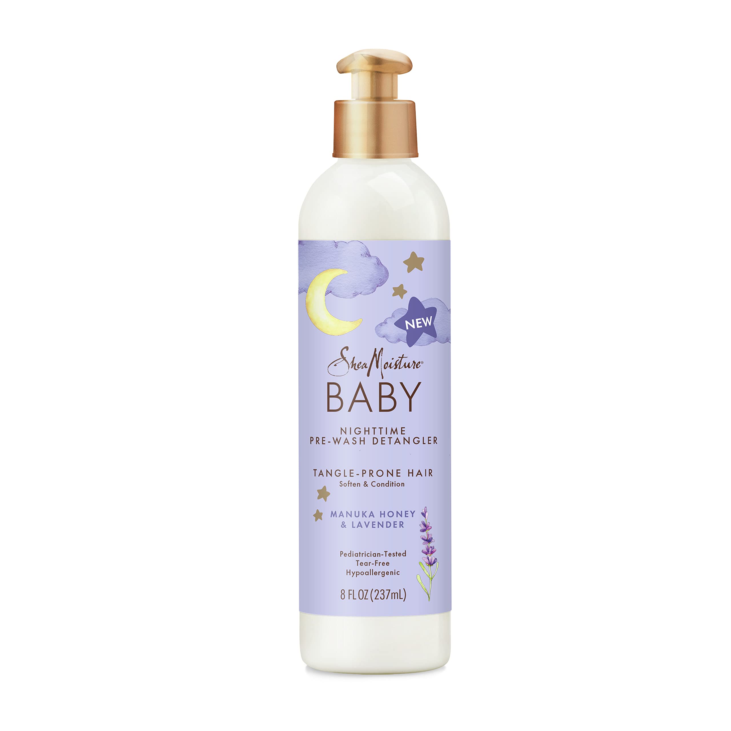 Foto 2 pulgar | Desenredante De Cabello Sheamoisture Baby, Miel De Manuka Y Lavanda, 240 Ml - Venta Internacional.