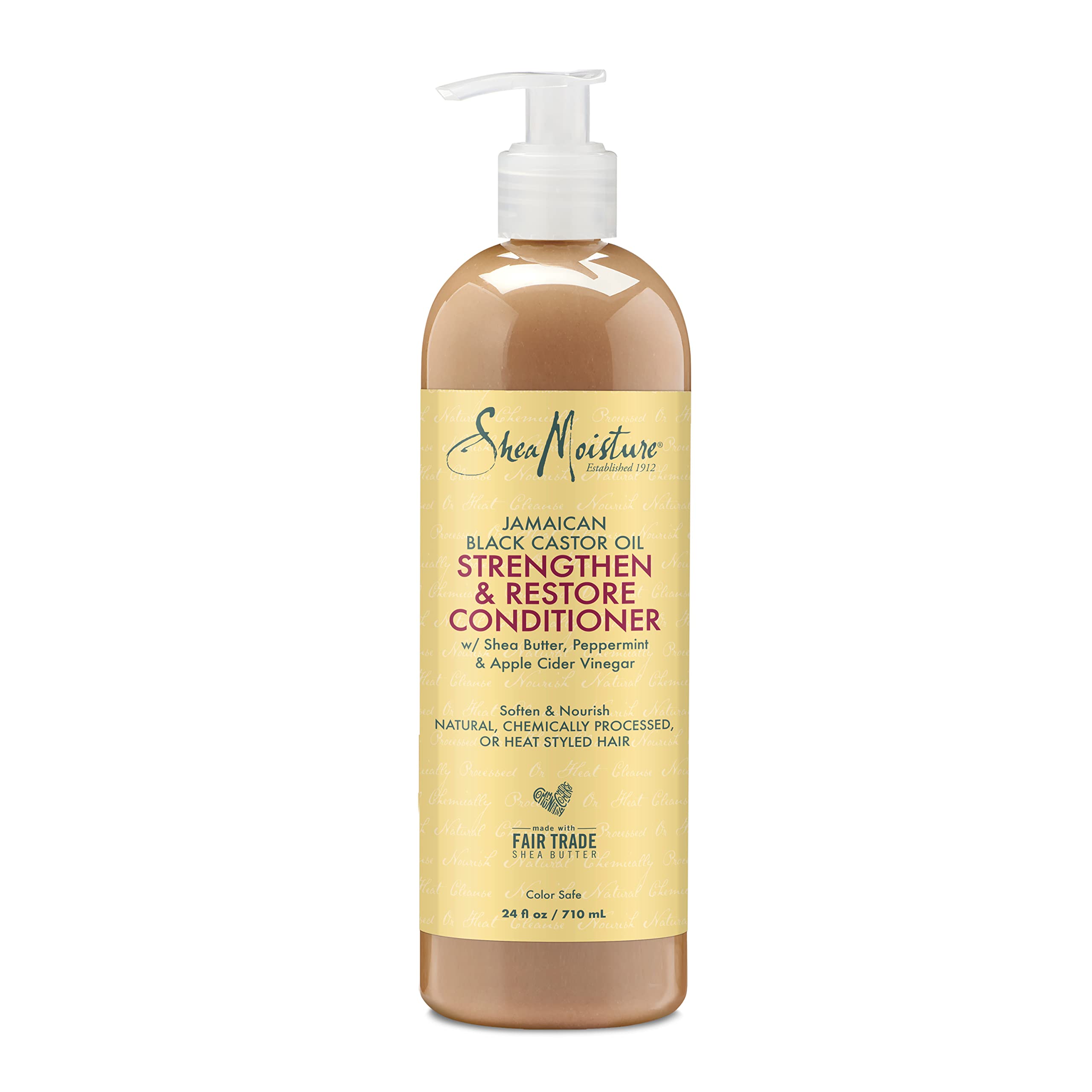 Foto 2 pulgar | Acondicionador Sheamoisture Strengthen Con Aceite De Ricino Negro Jamaicano 700 Ml - Venta Internacional.