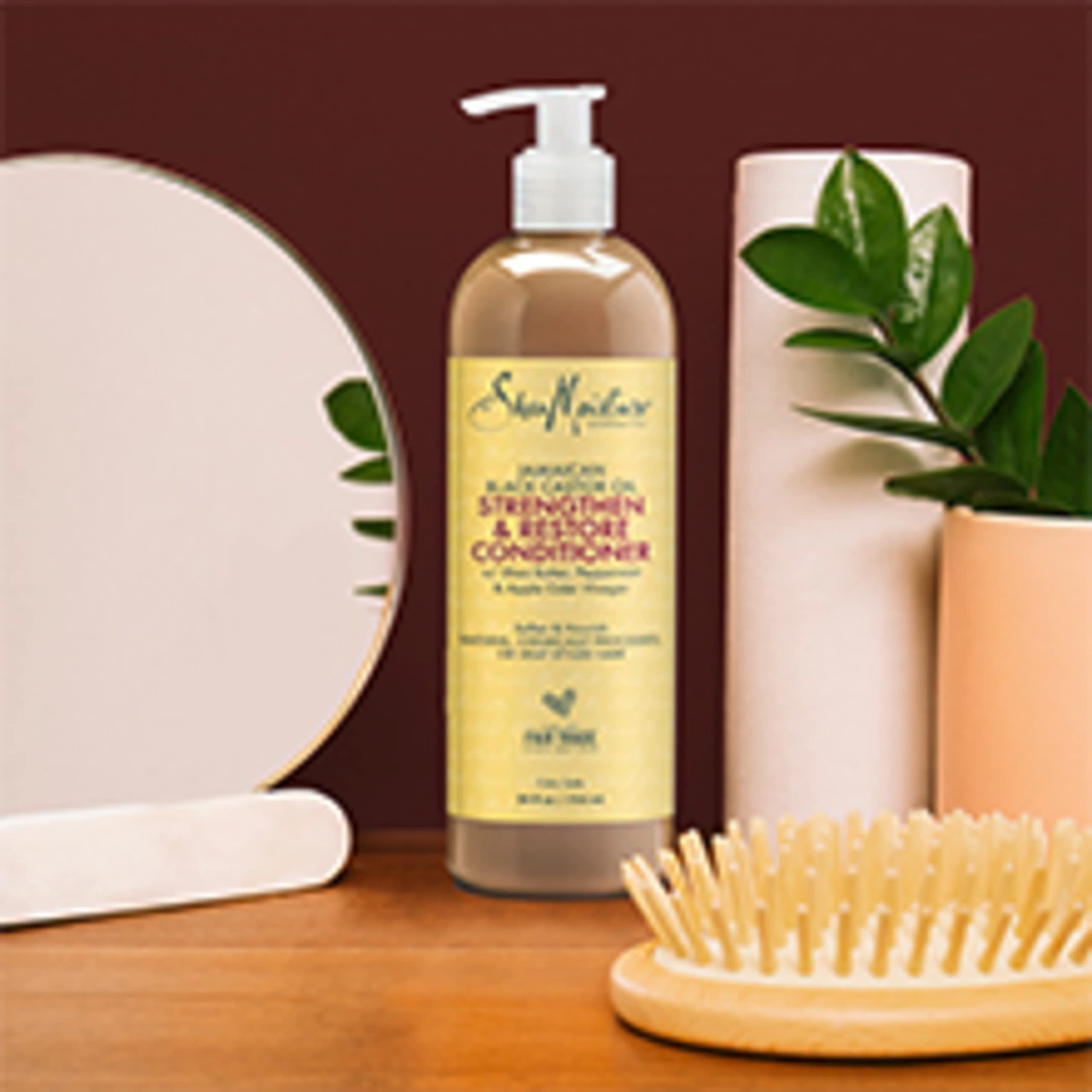 Foto 7 pulgar | Acondicionador Sheamoisture Strengthen Con Aceite De Ricino Negro Jamaicano 700 Ml - Venta Internacional.