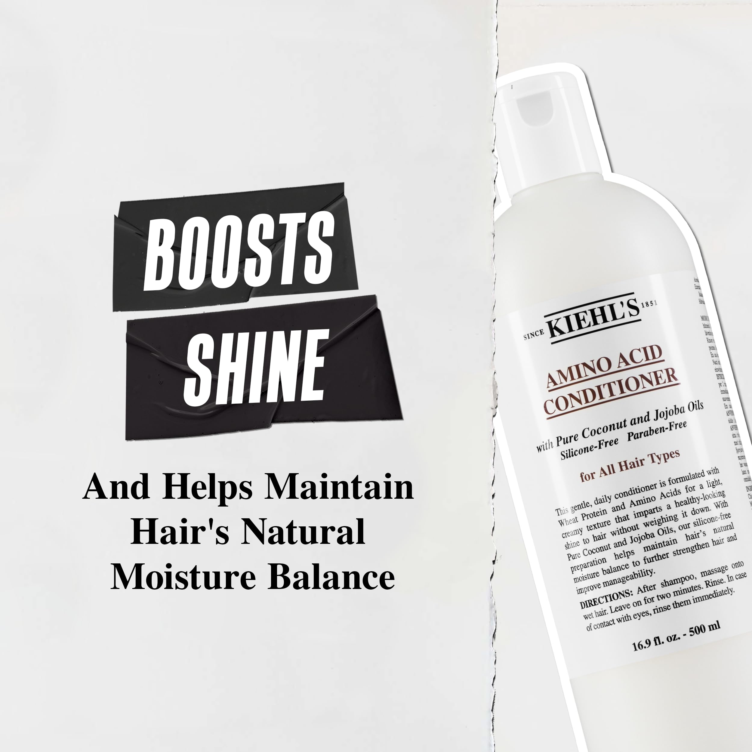 Foto 5 pulgar | Acondicionador Kiehl's, Fortalecedor Con Aminoácidos, 500 Ml, Para Todo El Cabello - Venta Internacional.