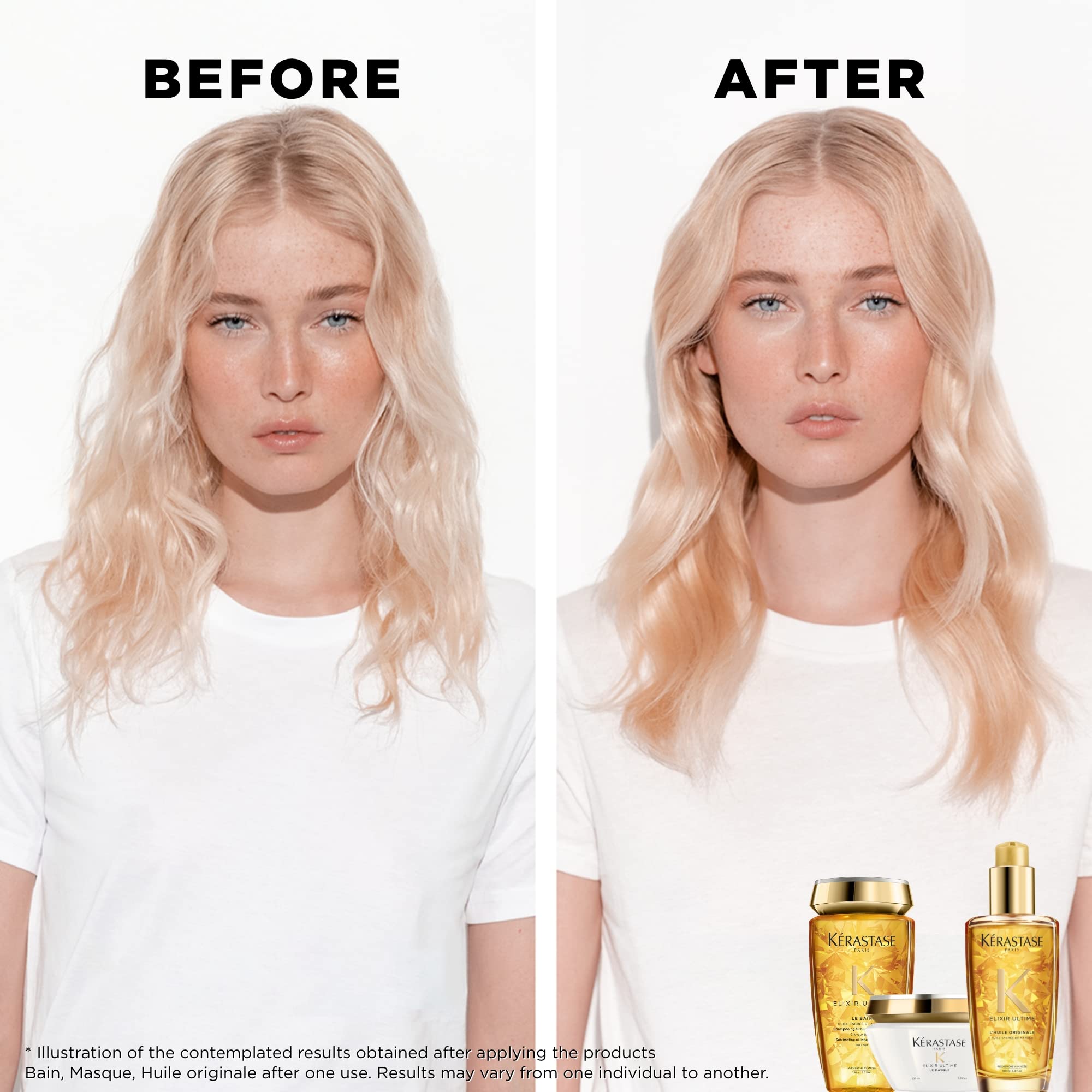 Foto 5 pulgar | Acondicionador Kerastase Elixir Ultime Con Infusión De Aceite, 200 Ml - Venta Internacional.