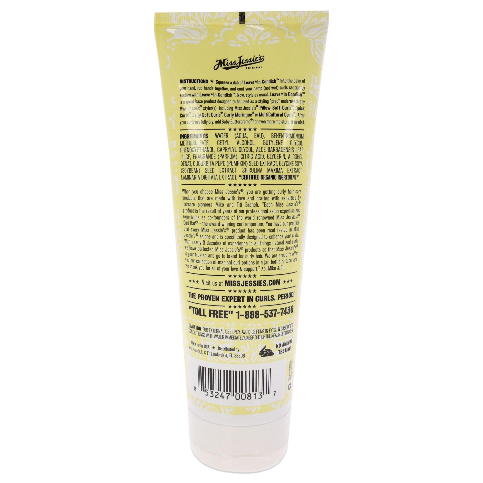 Foto 3 pulgar | Acondicionador Miss Jessie's Leave In Condish, 250 Ml, Unisex - Venta Internacional.