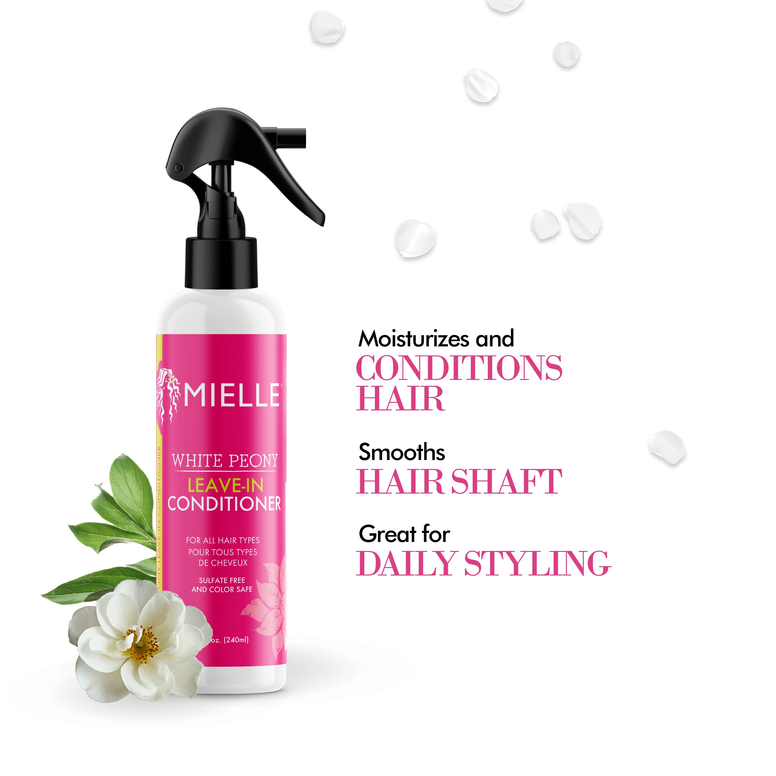 Foto 5 pulgar | Acondicionador Sin Enjuague Mielle Organics White Peony 240 Ml - Venta Internacional.