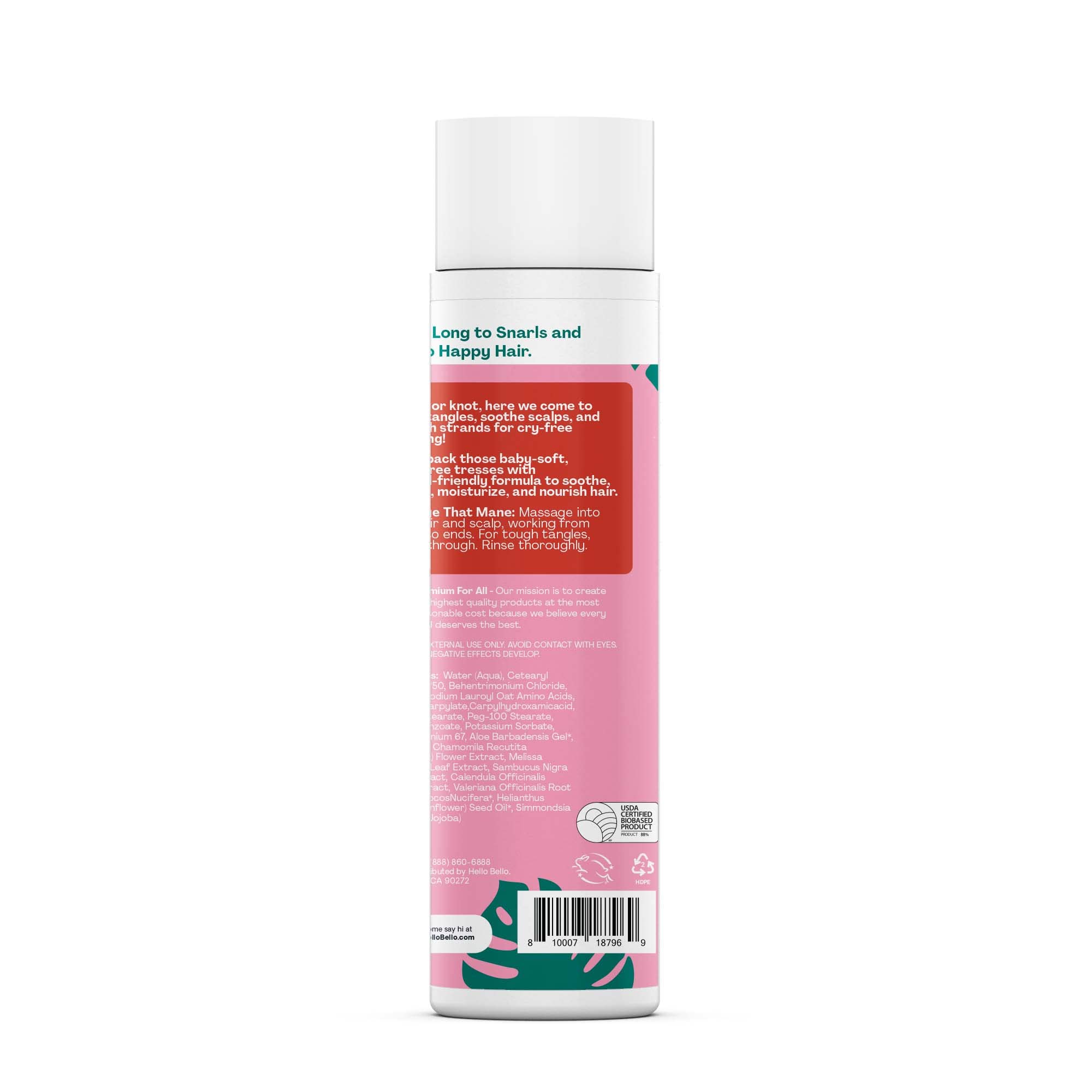 Foto 3 pulgar | Acondicionador Hipoalergénico Para Niños Hello Bello, 300 Ml (paquete De 2) - Venta Internacional.